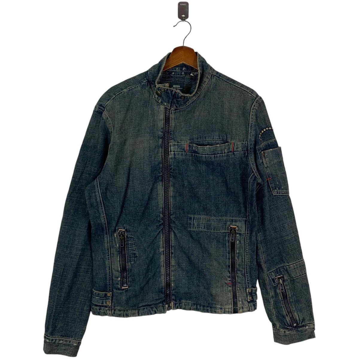 VINTAGE G-STAR RAW DENIM ZIPPER JACKET