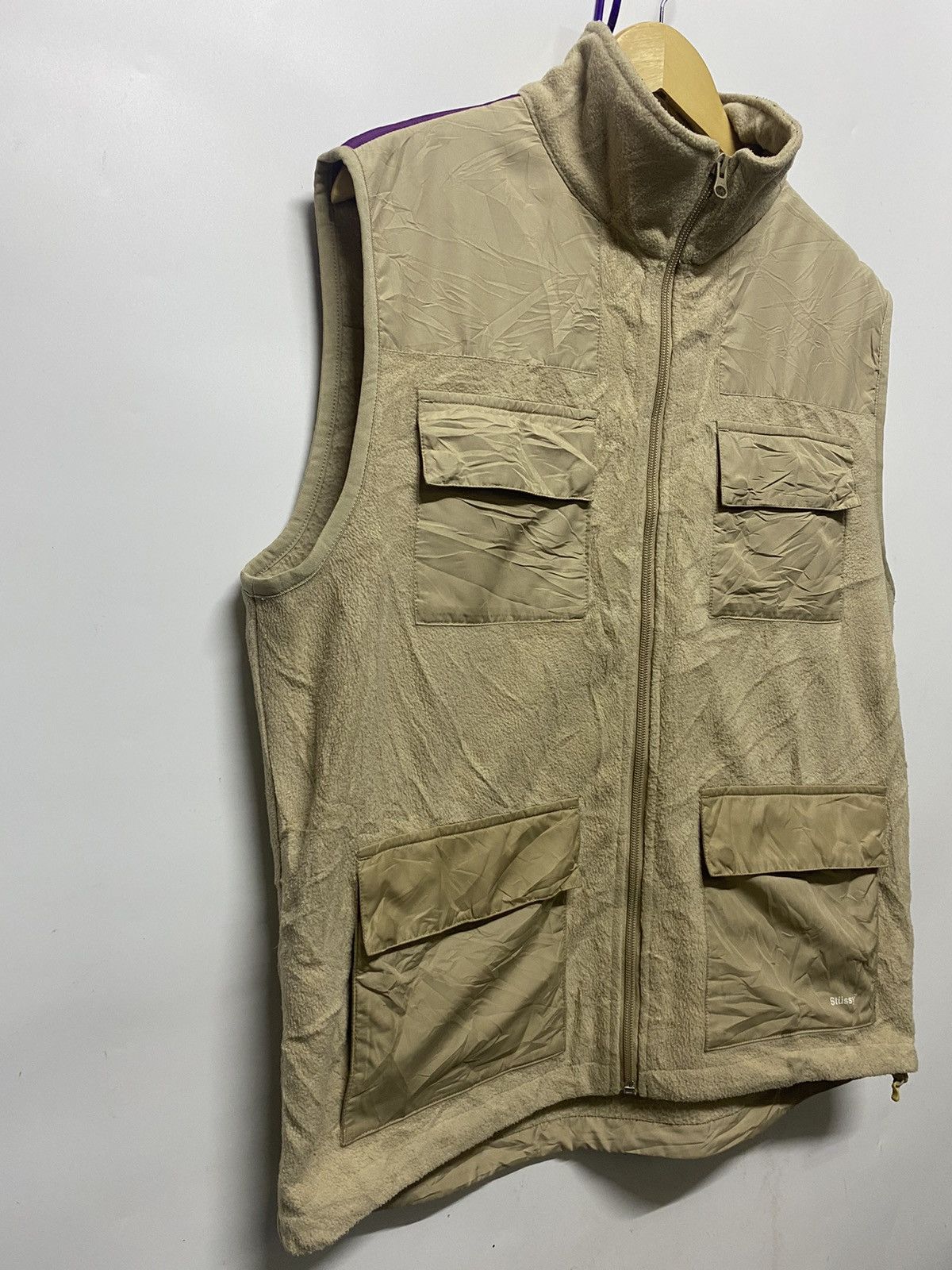 Stussy Stussy Sherpa Fleece Vest Pockets Jacket Size US L / EU 52-54 / 3 - 4 Thumbnail