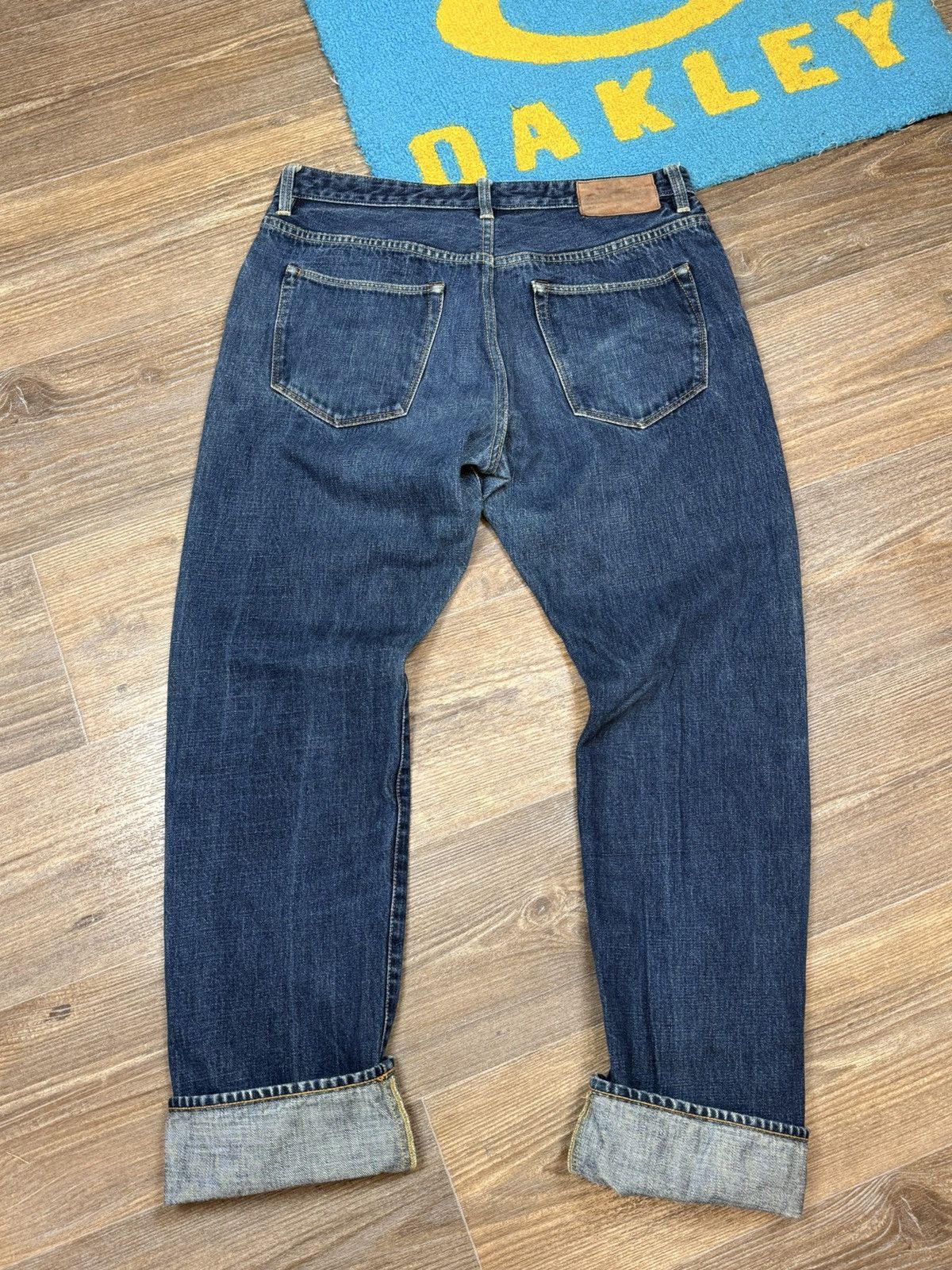 Garbstore Mens Garbstore Indigo Farm Japanese Blue Denim Selvedge Pant Size US 36 / EU 52 - 12 Thumbnail