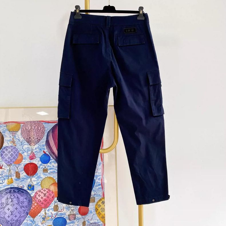 Dior Dior Dark blue casual pants Size US 32 / EU 48 - 2 Thumbnail