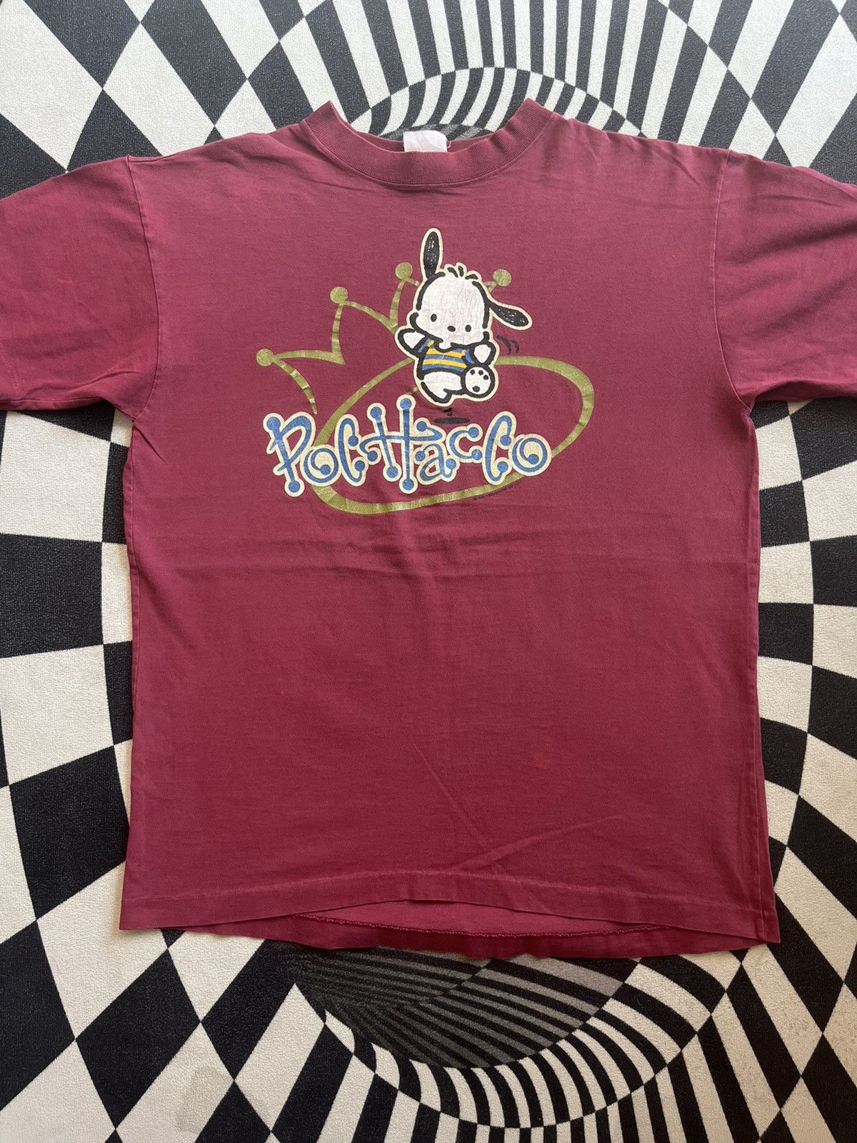 Anime Vintage POCHACCO SANRIO 1995’s Tshirt Size US L / EU 52-54 / 3 - 3 Thumbnail