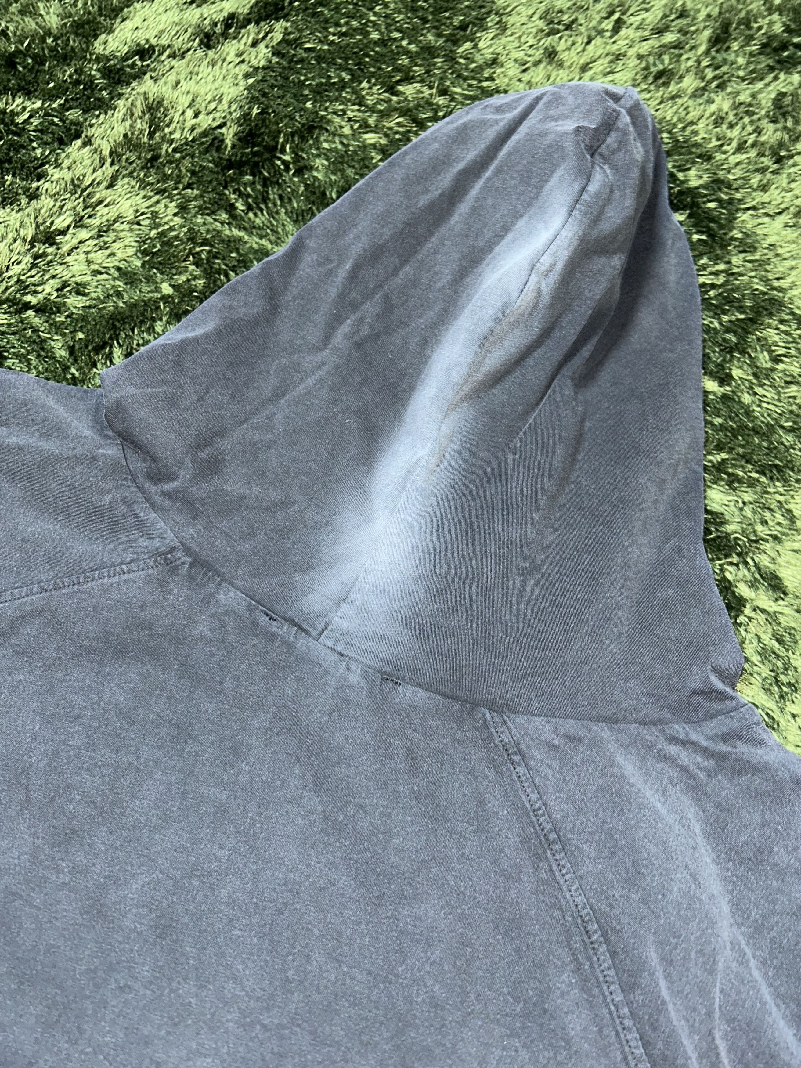 032c [M-L] 032C oversized washed hoody gray Size US XXL / EU 58 / 5 - 9 Thumbnail