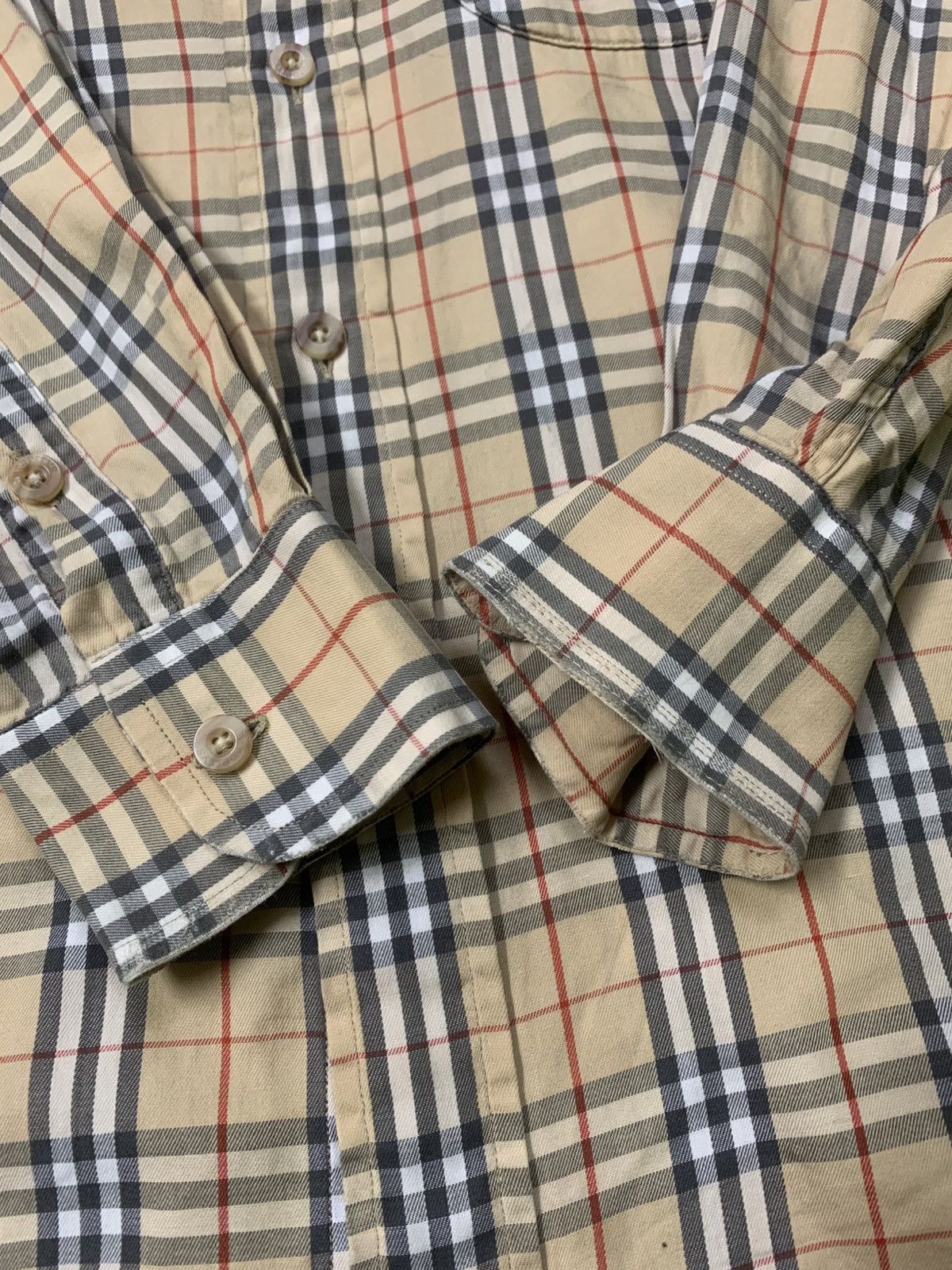 Burberry Vintage burberrys shirt upp buttong novacheck Size US S / EU 44-46 / 1 - 6 Thumbnail