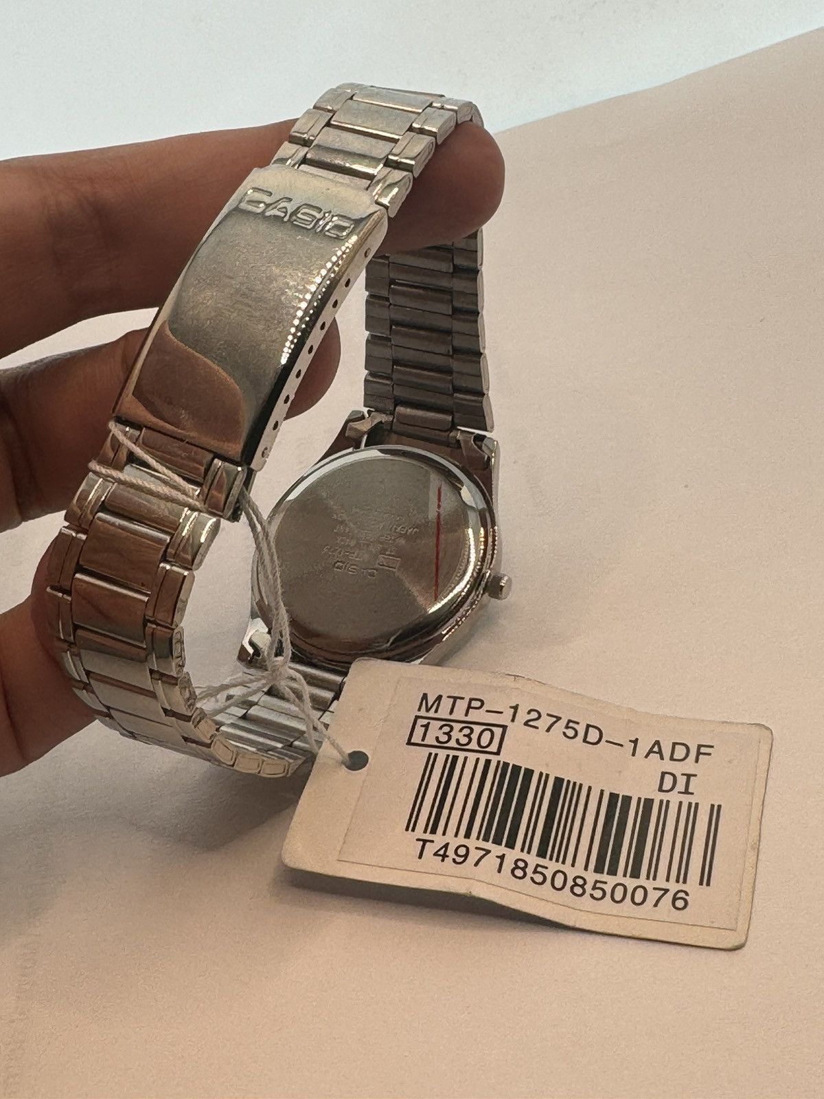 Casio Casio Watch Stainless Steel, 37mm Diameter, Brand New Size 38 - 3 Thumbnail