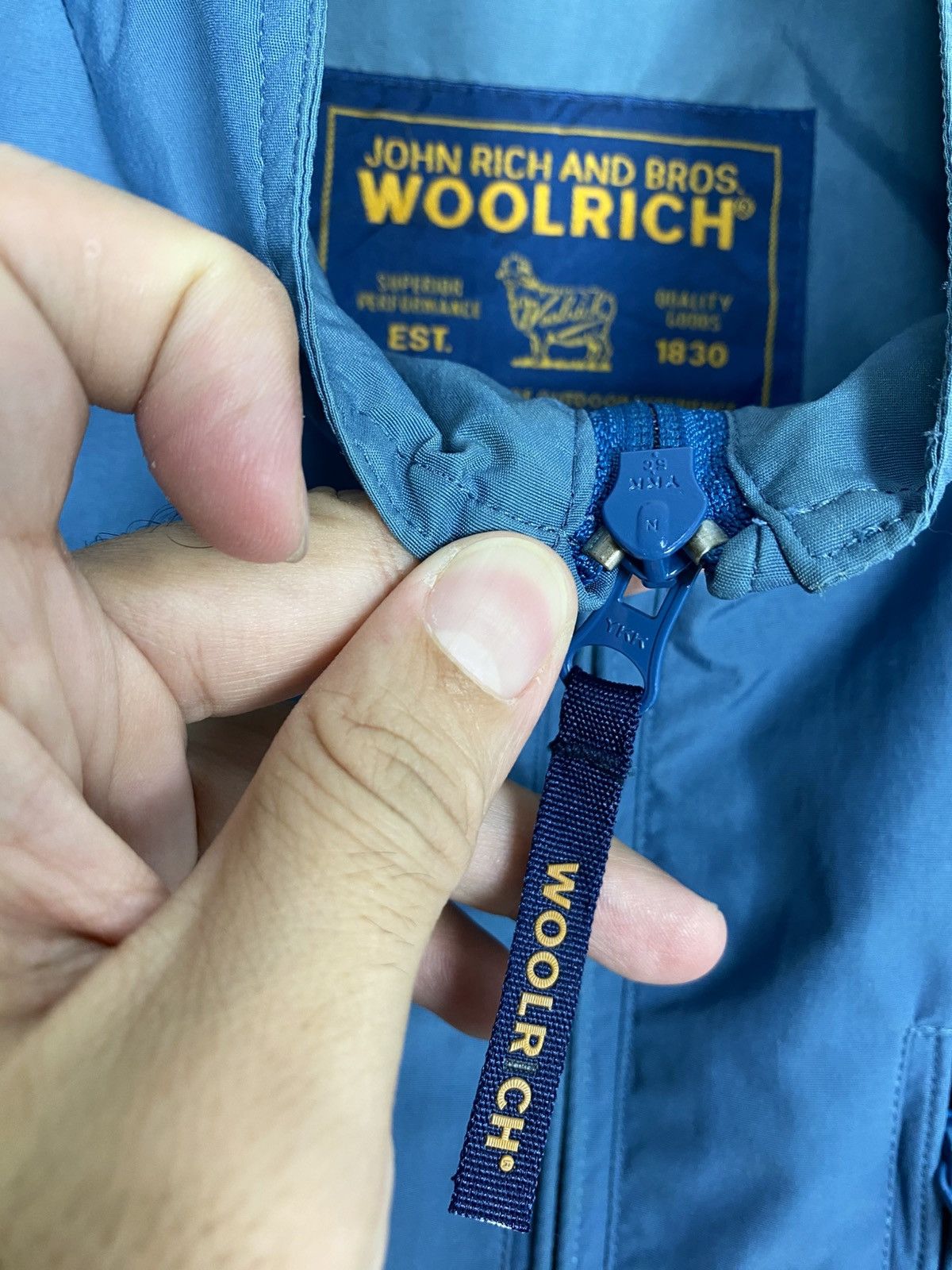 Woolrich Woolen Mills Rare‼️ Woolrich Zipper Jacket Size US L / EU 52-54 / 3 - 5 Thumbnail