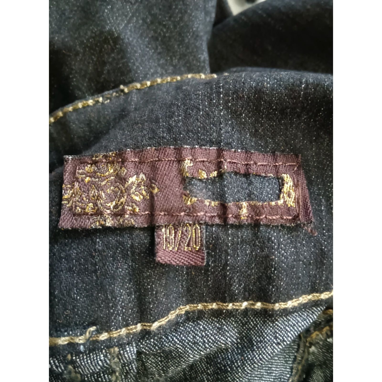 Vintage VINTAGE Unbranded Jeans 3 Button Closure Dark Wash Skinny Women's 19/20 Size 40" / US 18 - 5 Thumbnail