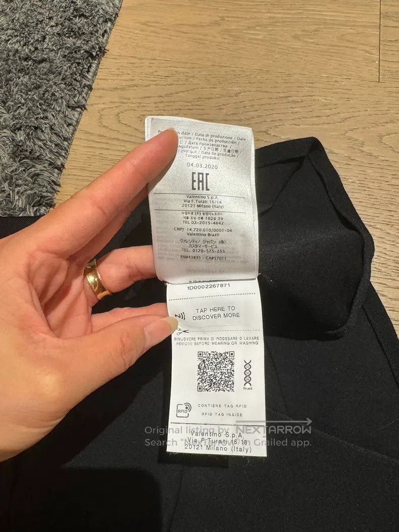 Valentino Valentino Heavy work dress little black dress Size S / US 4 / IT 40 - 7 Thumbnail