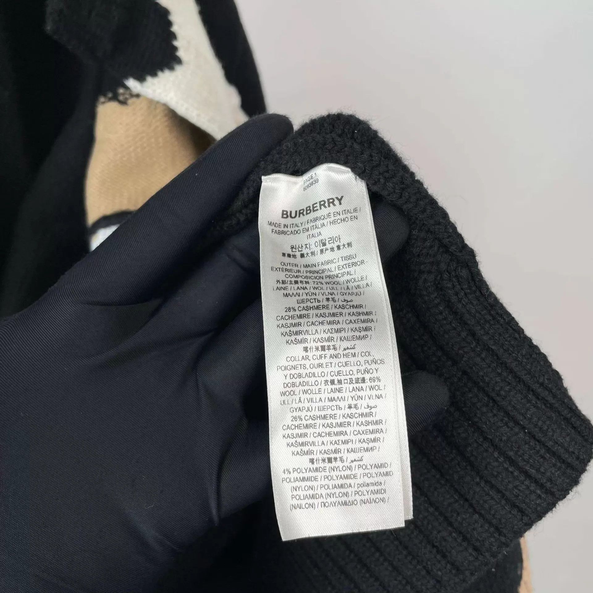 Burberry Burberry floral knit sweater black XS Size XS / US 0-2 / IT 36-38 - 5 Thumbnail