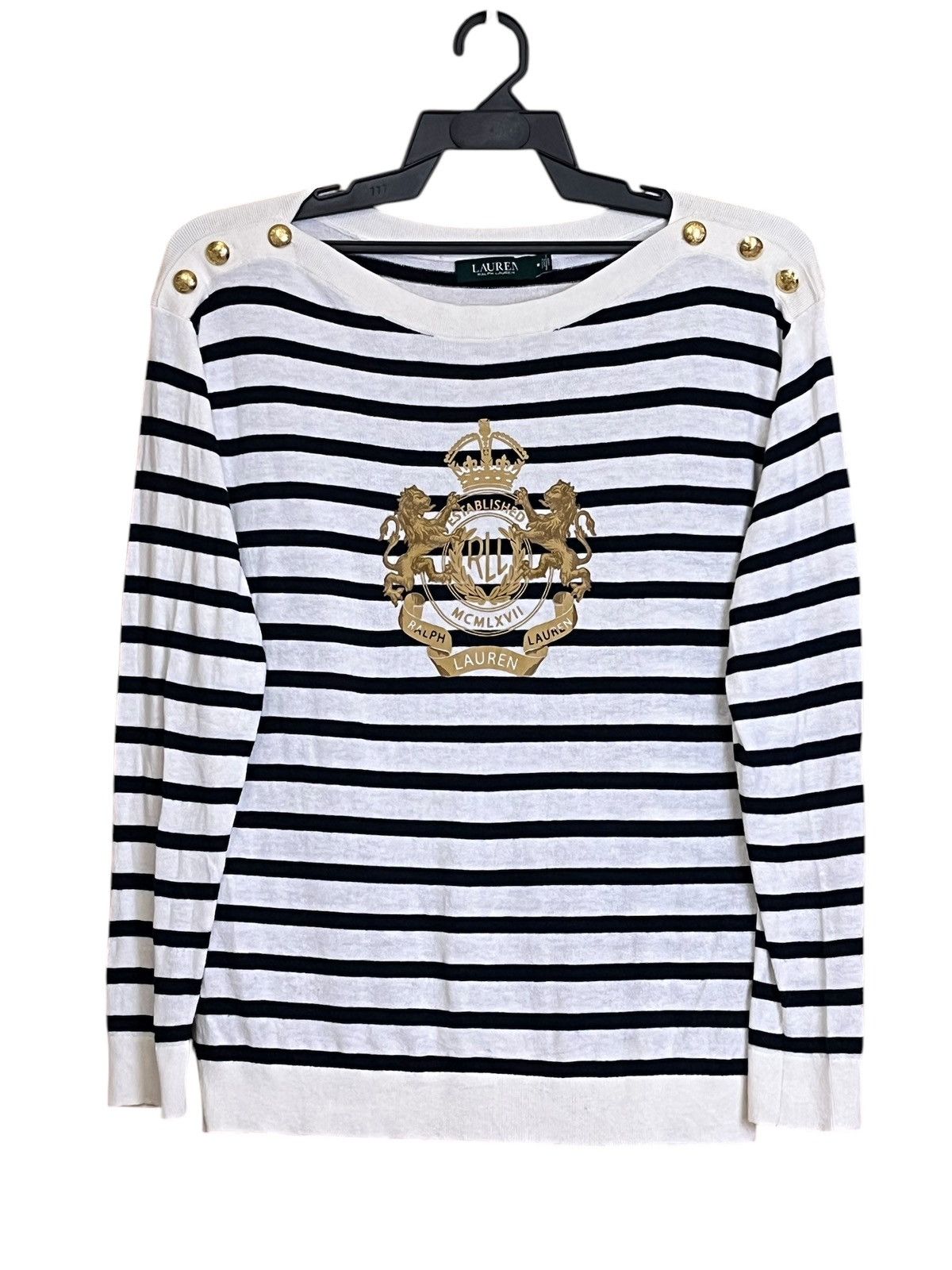 Lauren Ralph Lauren LAUREN RALPH LAUREN BIG LOGO KNIT SWEATS Size M / US 6-8 / IT 42-44 - 1 Thumbnail