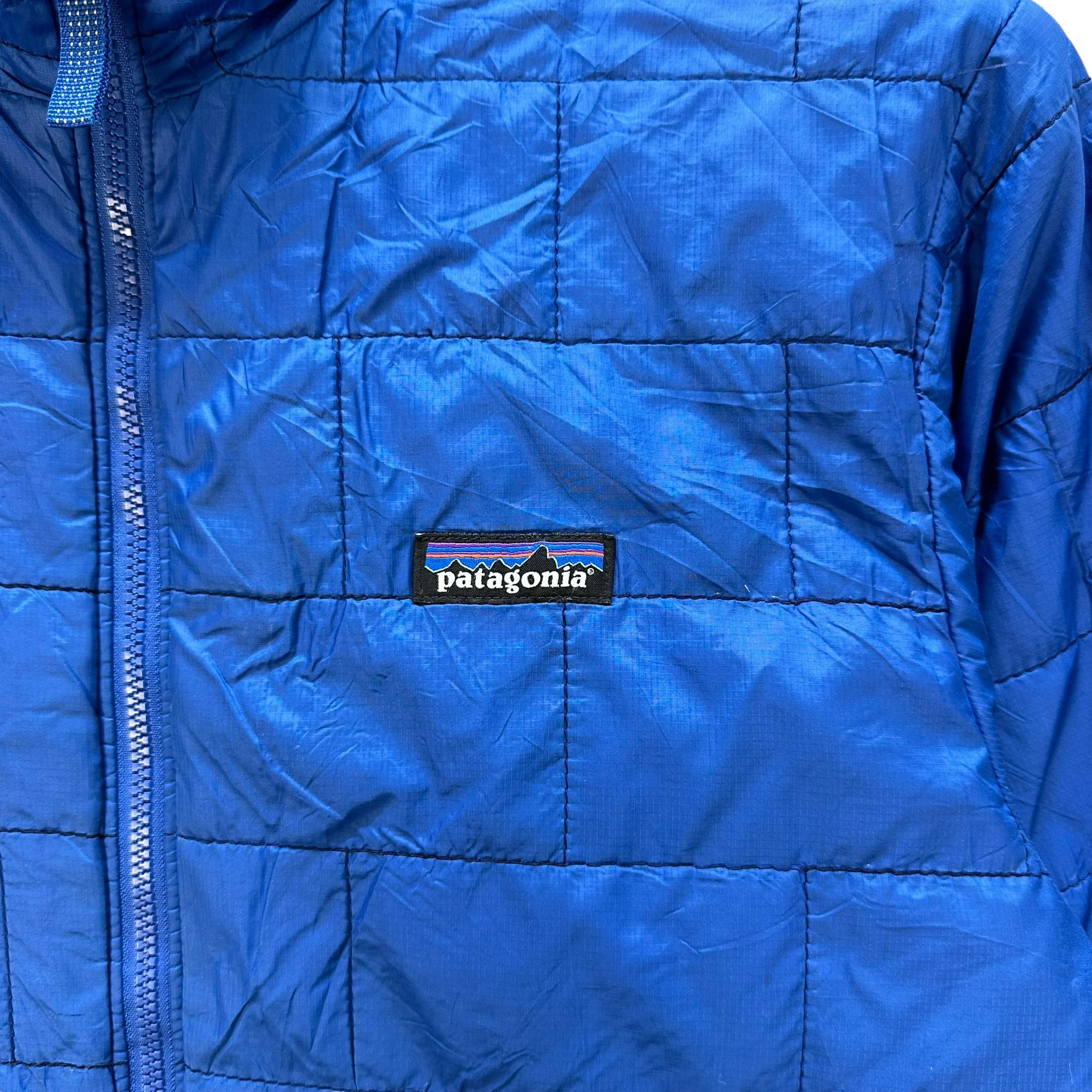 Patagonia PATAGONIA LIGHT PUFFER JACKET IN BLUE FOR KIDS #9020-48 Size US XXL / EU 58 / 5 - 3 Thumbnail