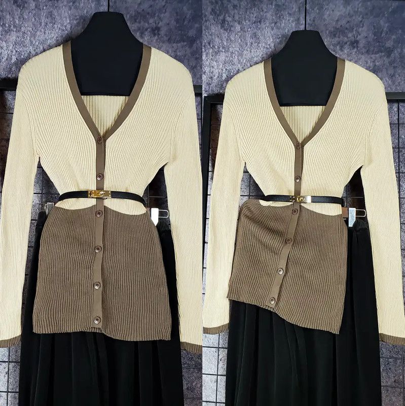 Valentino Valentino Coffee Color Long Sleeve Pullover Sweater 0089 Size M / US 6-8 / IT 42-44 - 1 Thumbnail