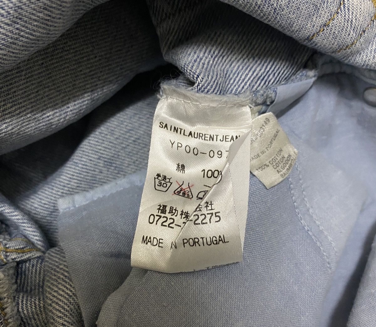 Saint Laurent Paris Vintage Brand Saint Lauren Jeans 2000s Size US 30 / EU 46 - 9 Thumbnail