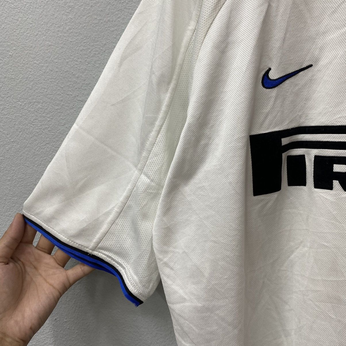 Nike Vintage 99/00 INTER MILAN Fc Firelli Away Kit Nike Jersey Size US L / EU 52-54 / 3 - 3 Thumbnail