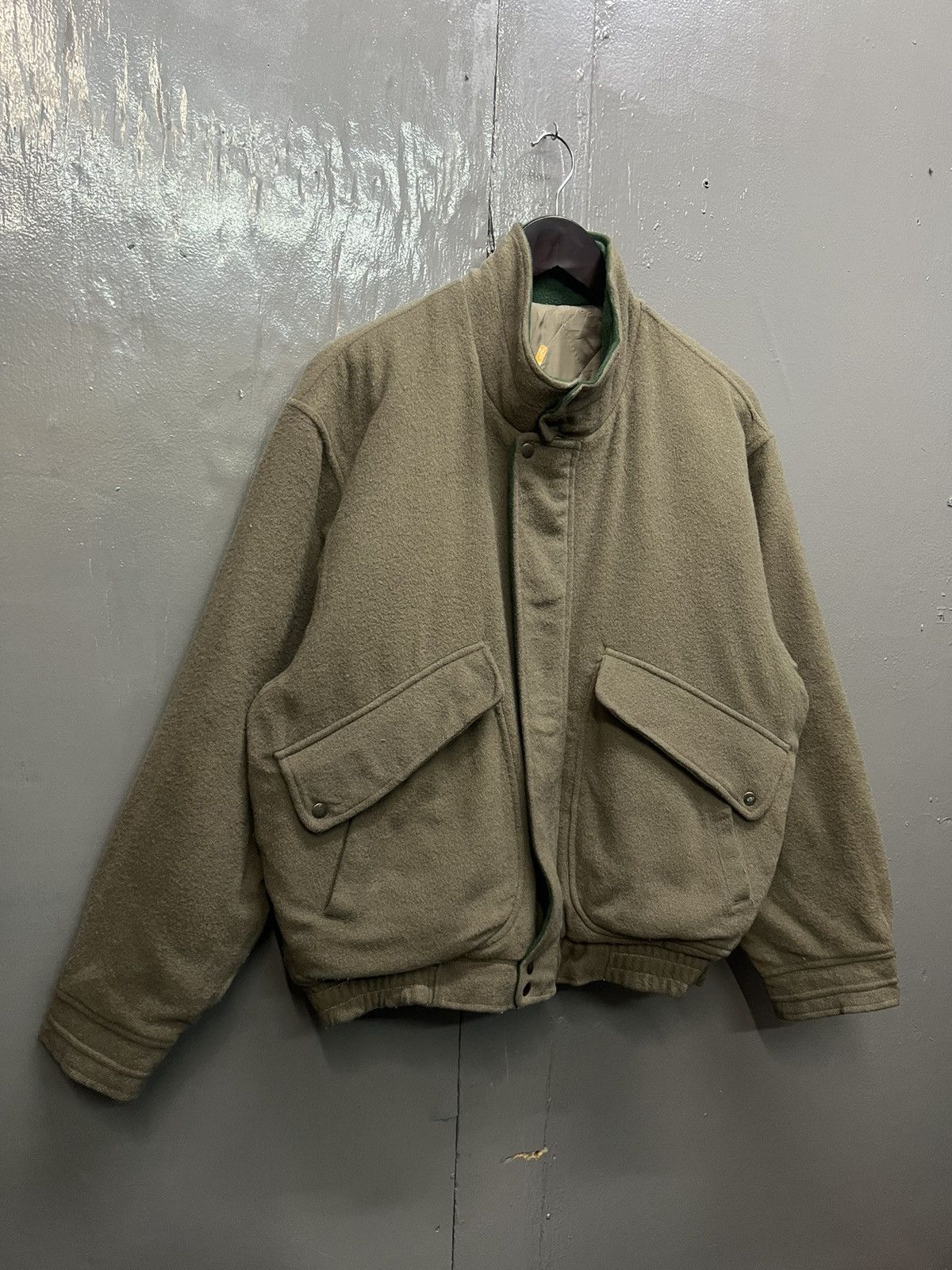 Vintage Vintage Skoal Wool Bomber Jacket Size US M / EU 48-50 / 2 - 3 Thumbnail