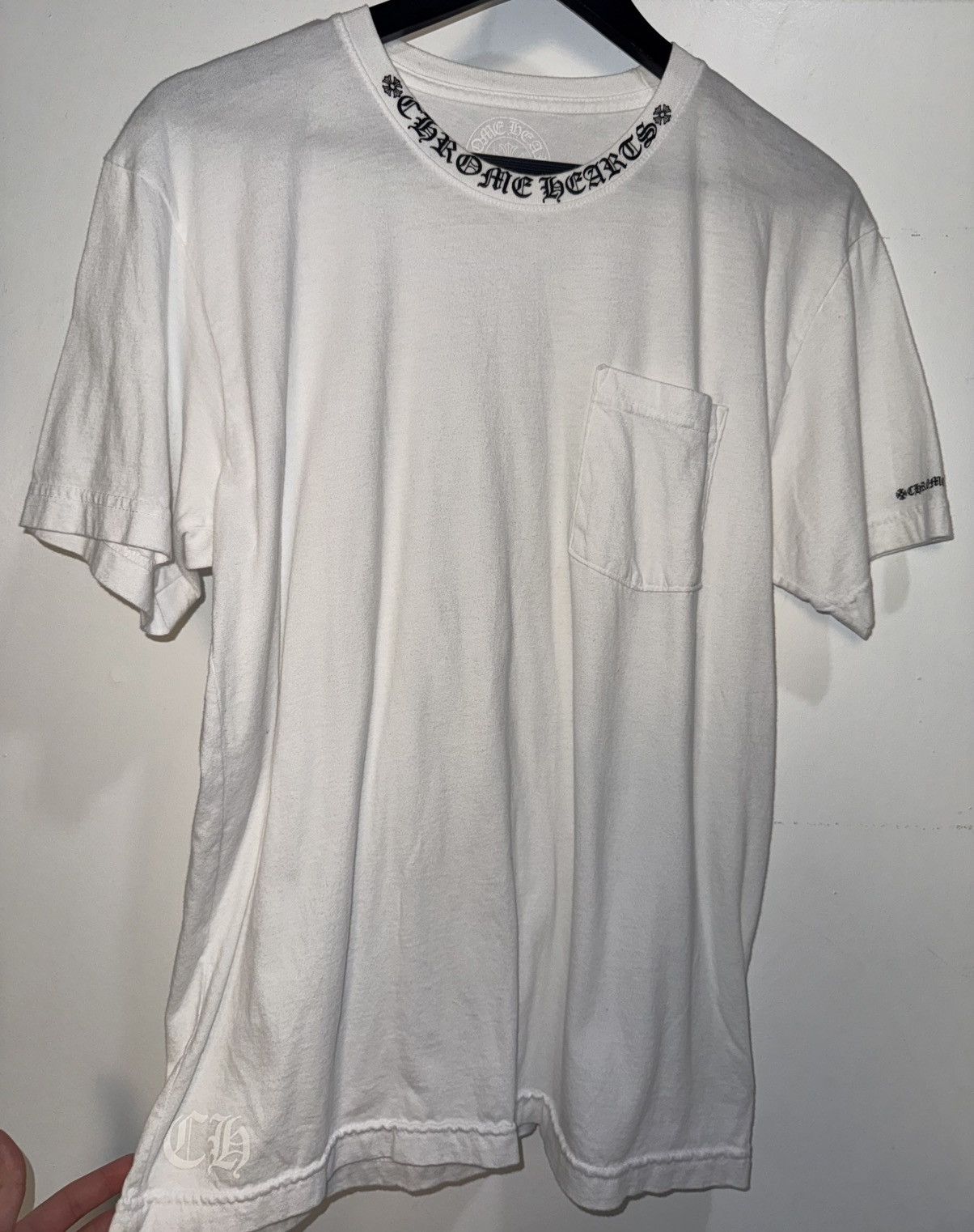 Chrome Hearts Chrome Hearts Neck Logo Pocket T-Shirt Size US L / EU 52-54 / 3 - 1 Thumbnail