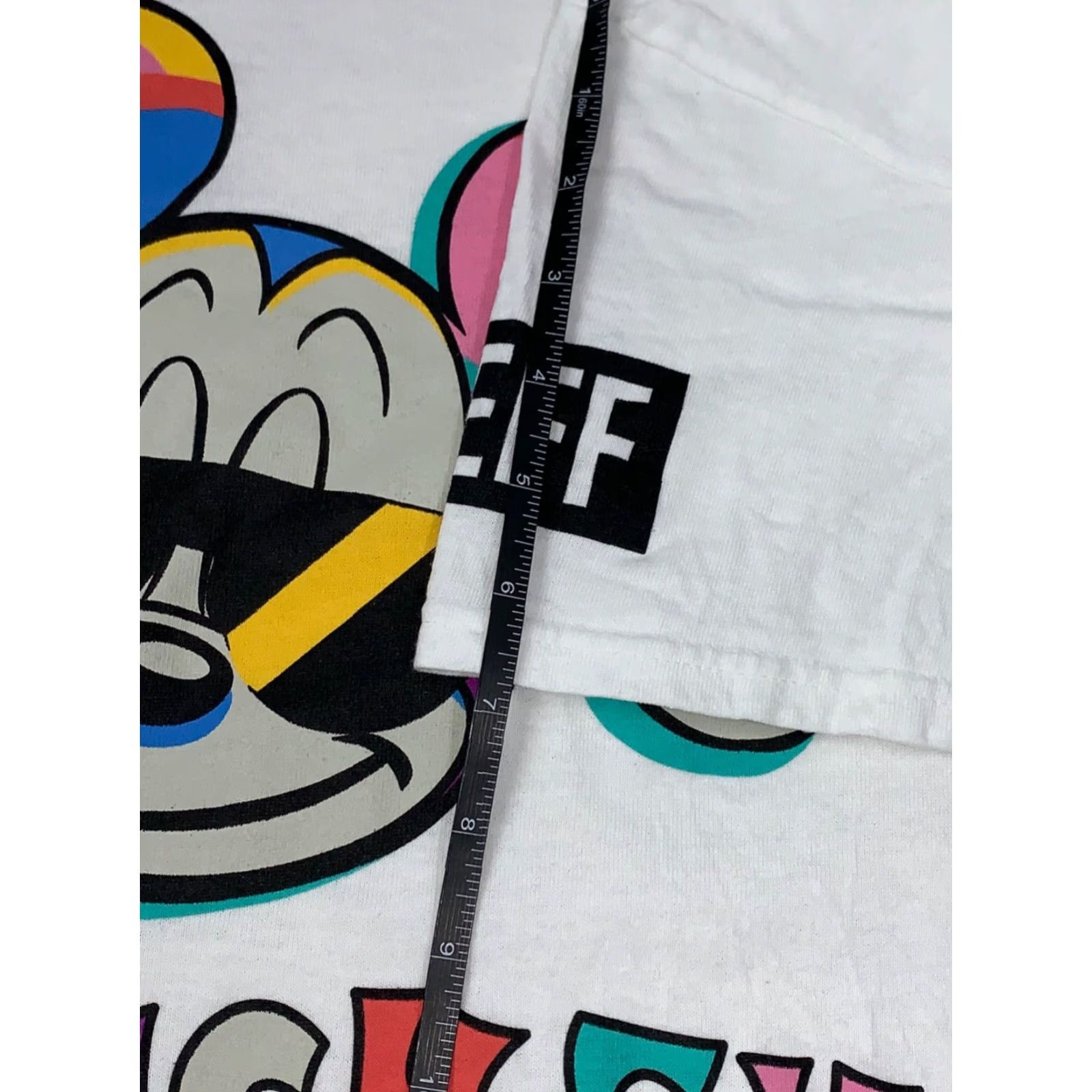 Disney Neff x Disney Mickey Mouse T Shirt Small White Short Sleeve Casual #5134 Size US S / EU 44-46 / 1 - 7 Thumbnail