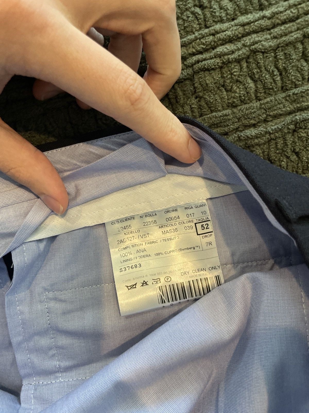 Sid Mashburn Kincaid No. 2 Navy in Blue, Men's (Size 40r) — image 3 of 6