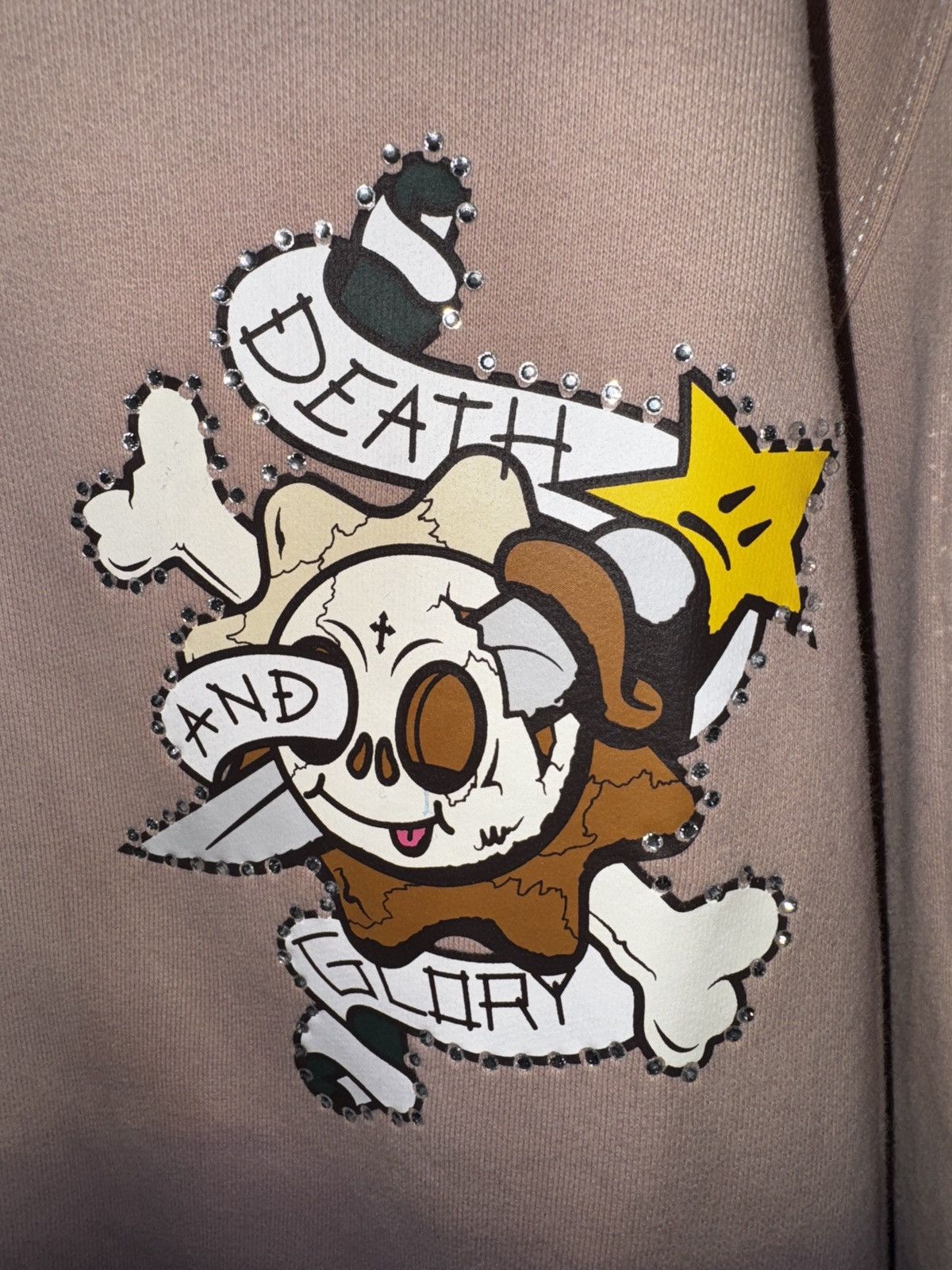 Glo Gang Glo Gang Full Zip Hoodie Death and Glory Ed Hardy Size US XL / EU 56 / 4 - 3 Thumbnail