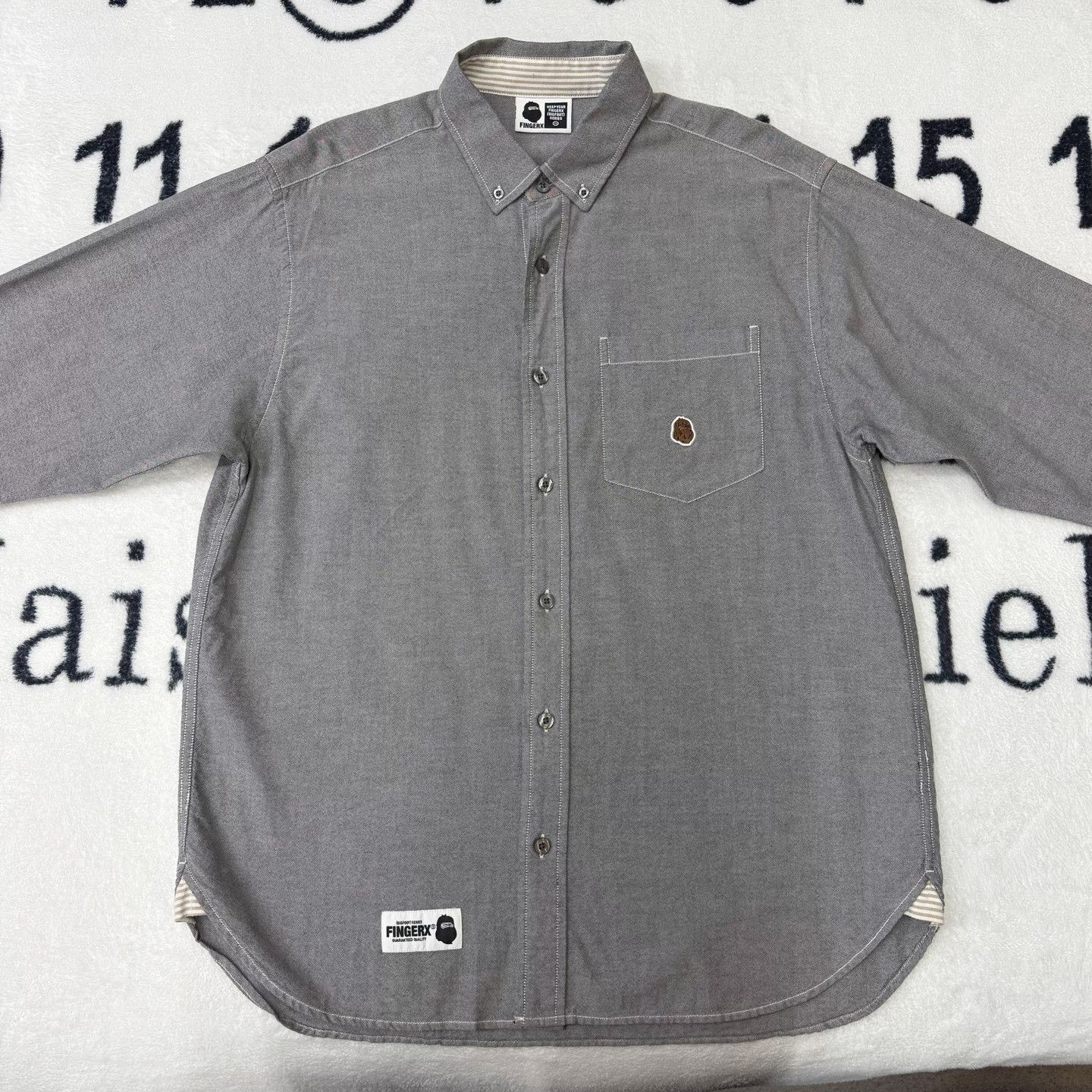 Fingercroxx Fingercroxx Ape Head Gray Shirt xl Men Size US XL / EU 56 / 4 - 1 Thumbnail