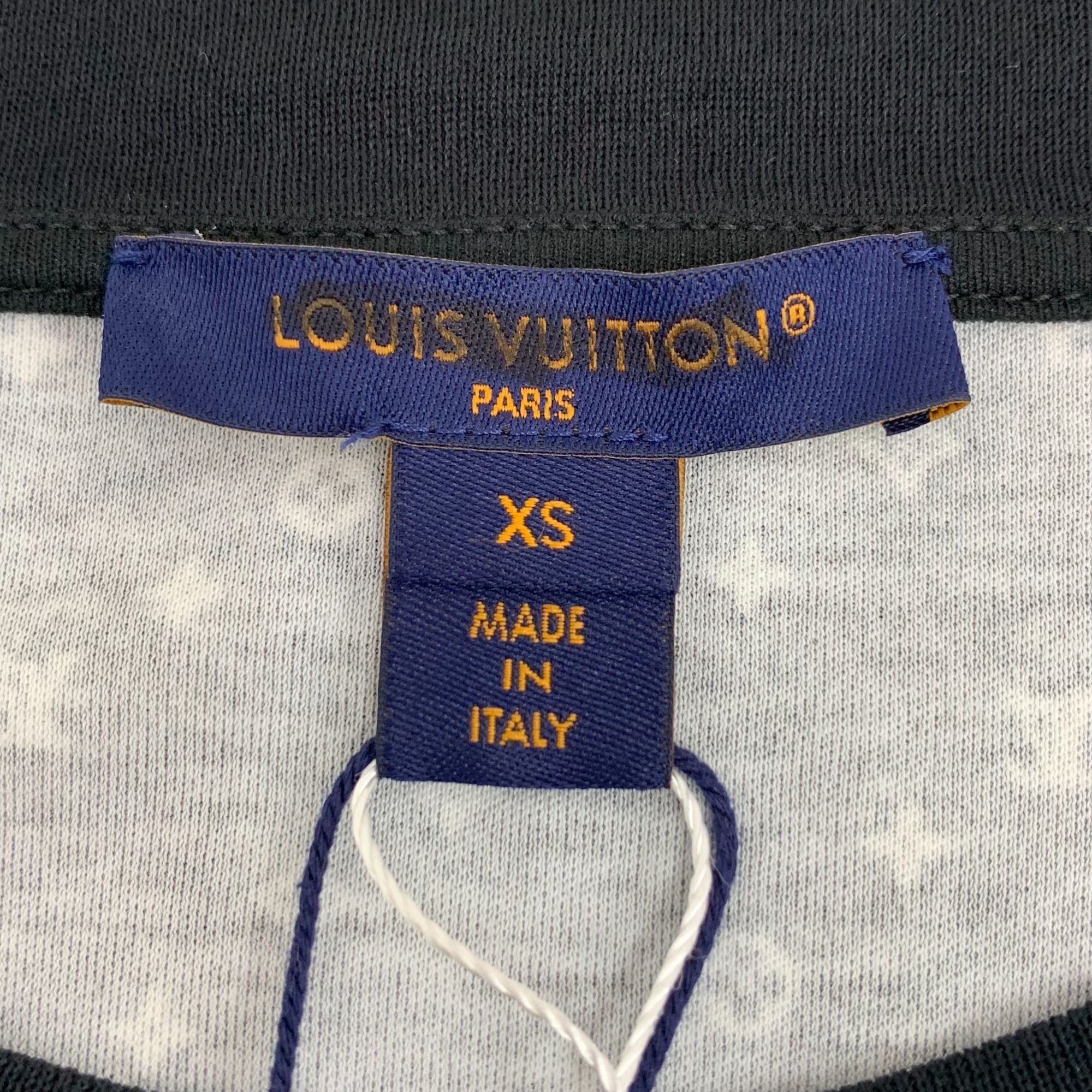 Louis Vuitton Louis Vuitton Multicolored Logo Striped Cotton Round-Neck Sh Size XS / US 0-2 / IT 36-38 - 2 Thumbnail