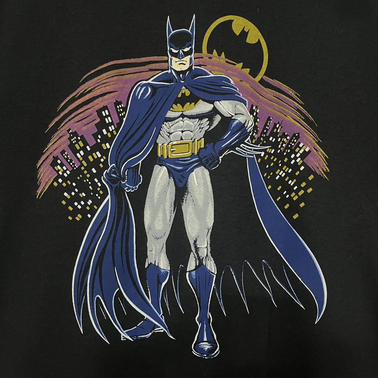 DC Comics × TEE JAYS × Vintage Vintage 80s DC Comics Batman Promo Shirt Size M Fabric 50/50 Size US M / EU 48-50 / 2 - 2 Thumbnail