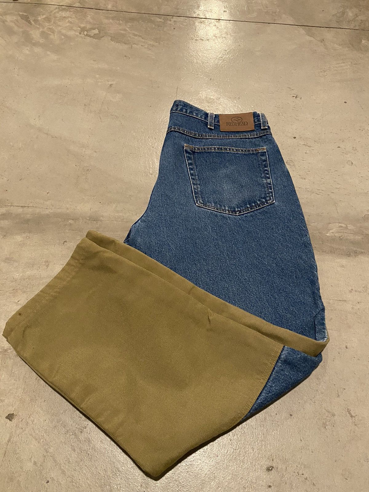Redhead × Vintage 00s' RedHead Hunting Brush Field Jeans Size US 40 / EU 56 - 2 Thumbnail