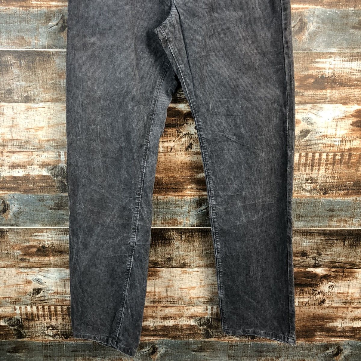 Japanese Brand DL Japan vintage Brown Conduroy Pants #C118 Size US 33 - 6 Thumbnail