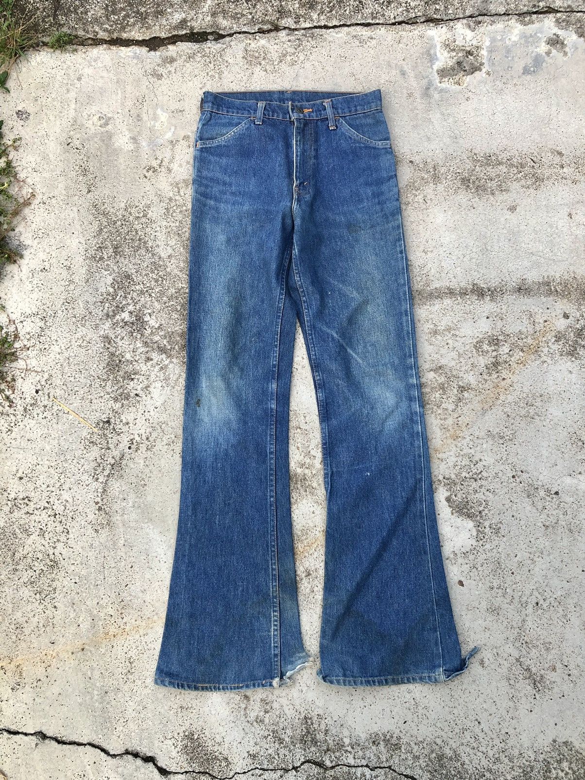 Levi's VINTAGE FLARED LEVIS 646 ORANGE TAB Size US 28 / EU 44 - 1 Thumbnail