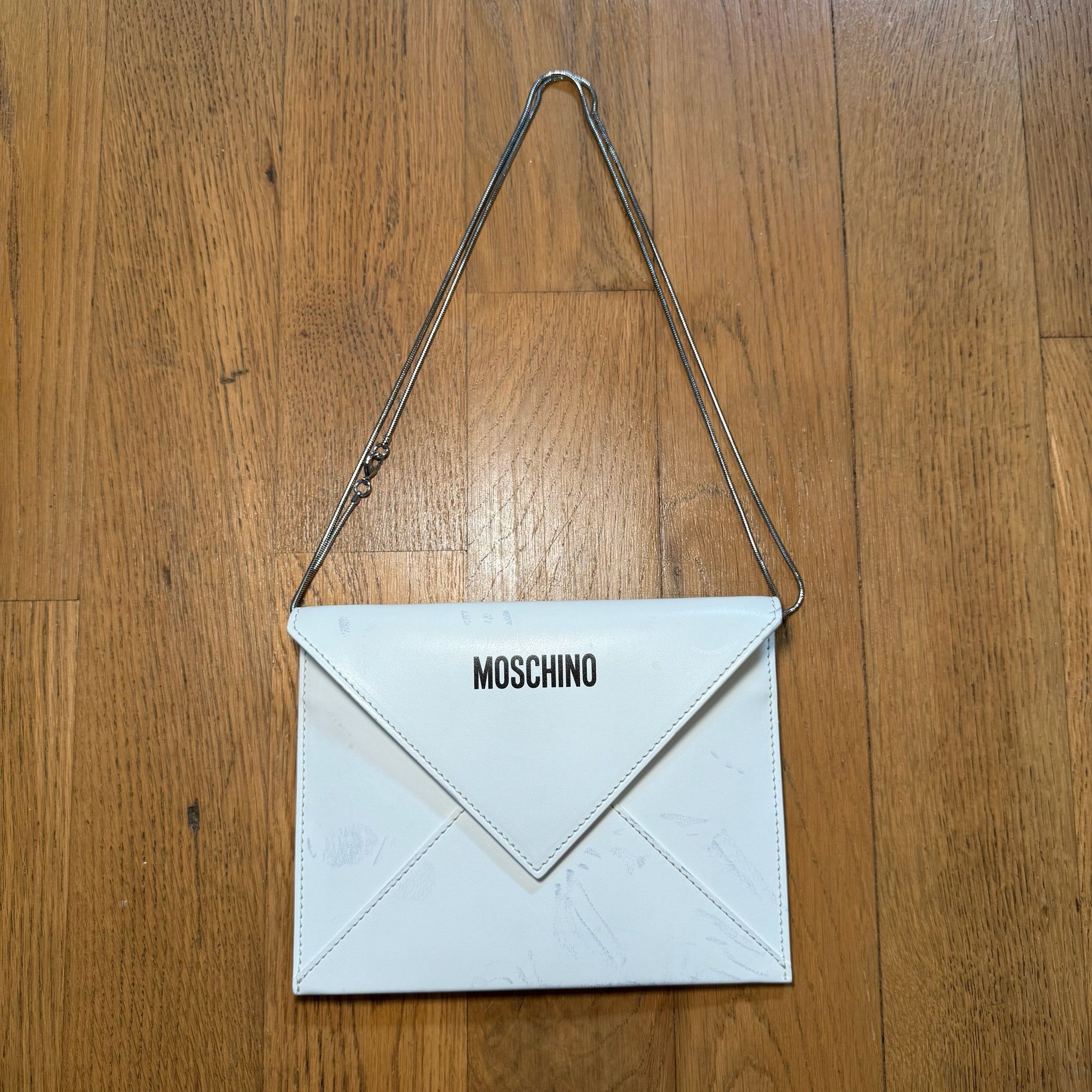 Jeremy Scott × Moschino Moschino I Love You Clutch Size ONE SIZE - 4 Thumbnail