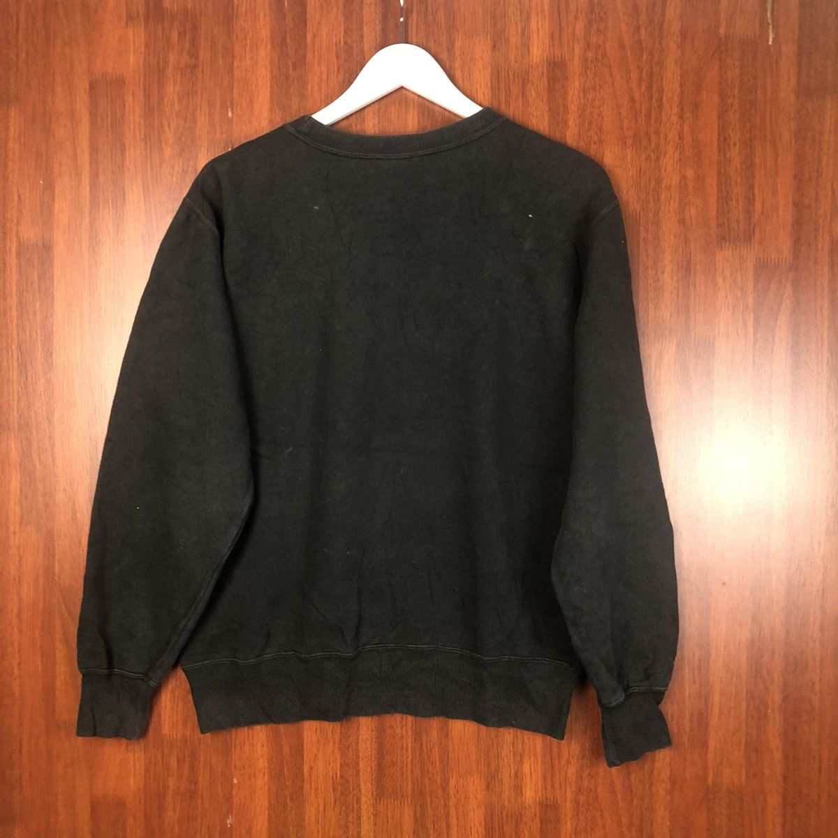 Champion × Vintage Champion vintage painted Black Sweatshirt #7501 Size US M / EU 48-50 / 2 - 13 Thumbnail