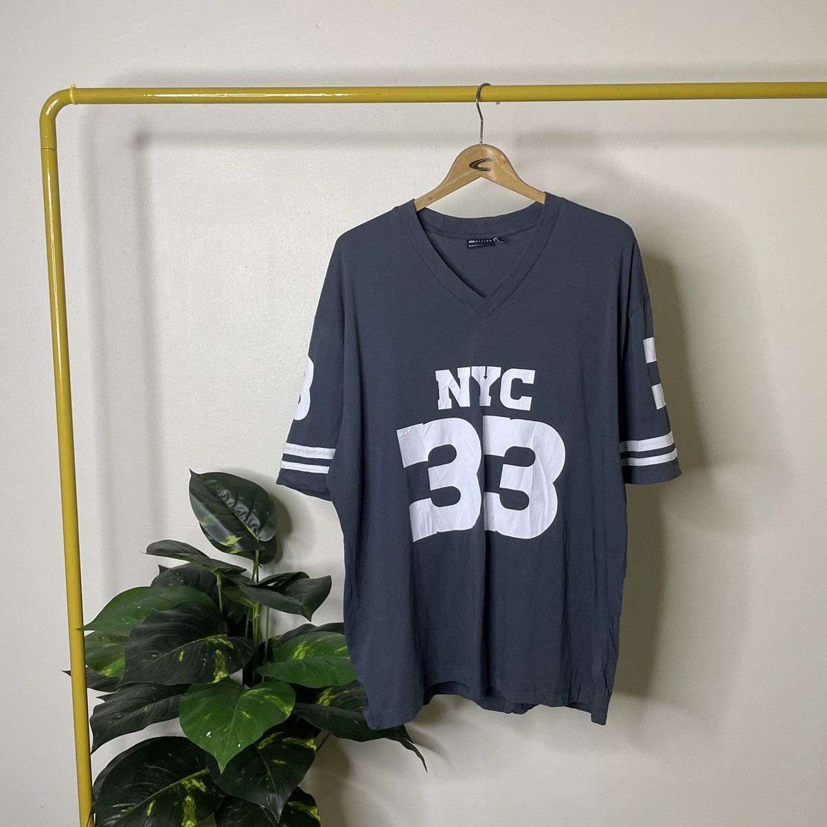 Asos Asos Design NYC 33 Streetwear T Shirt Size US XL / EU 56 / 4 - 1 Thumbnail