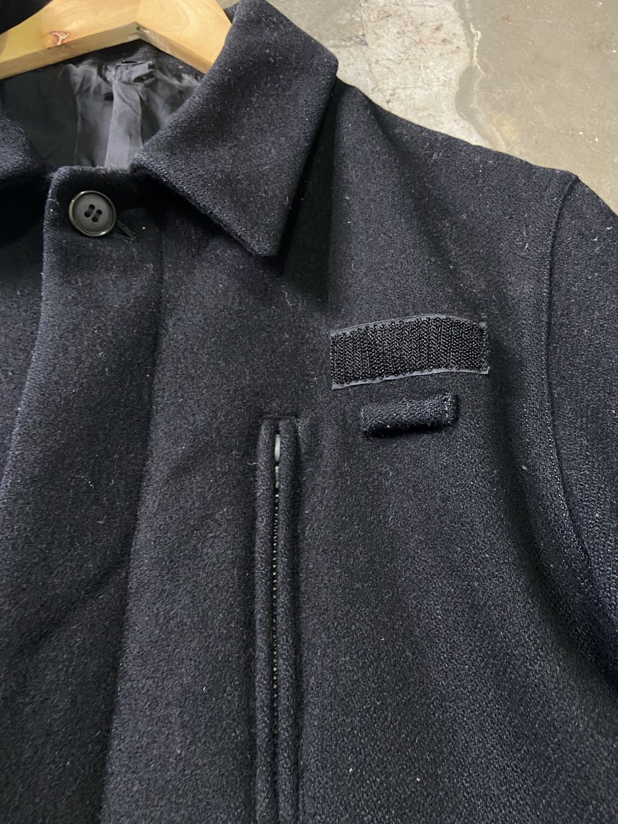 Sophnet. 🔥🔥 Vintage Sophnet Hidden Buttons Wool Jacket (Zip Riri) Size US L / EU 52-54 / 3 - 9 Thumbnail