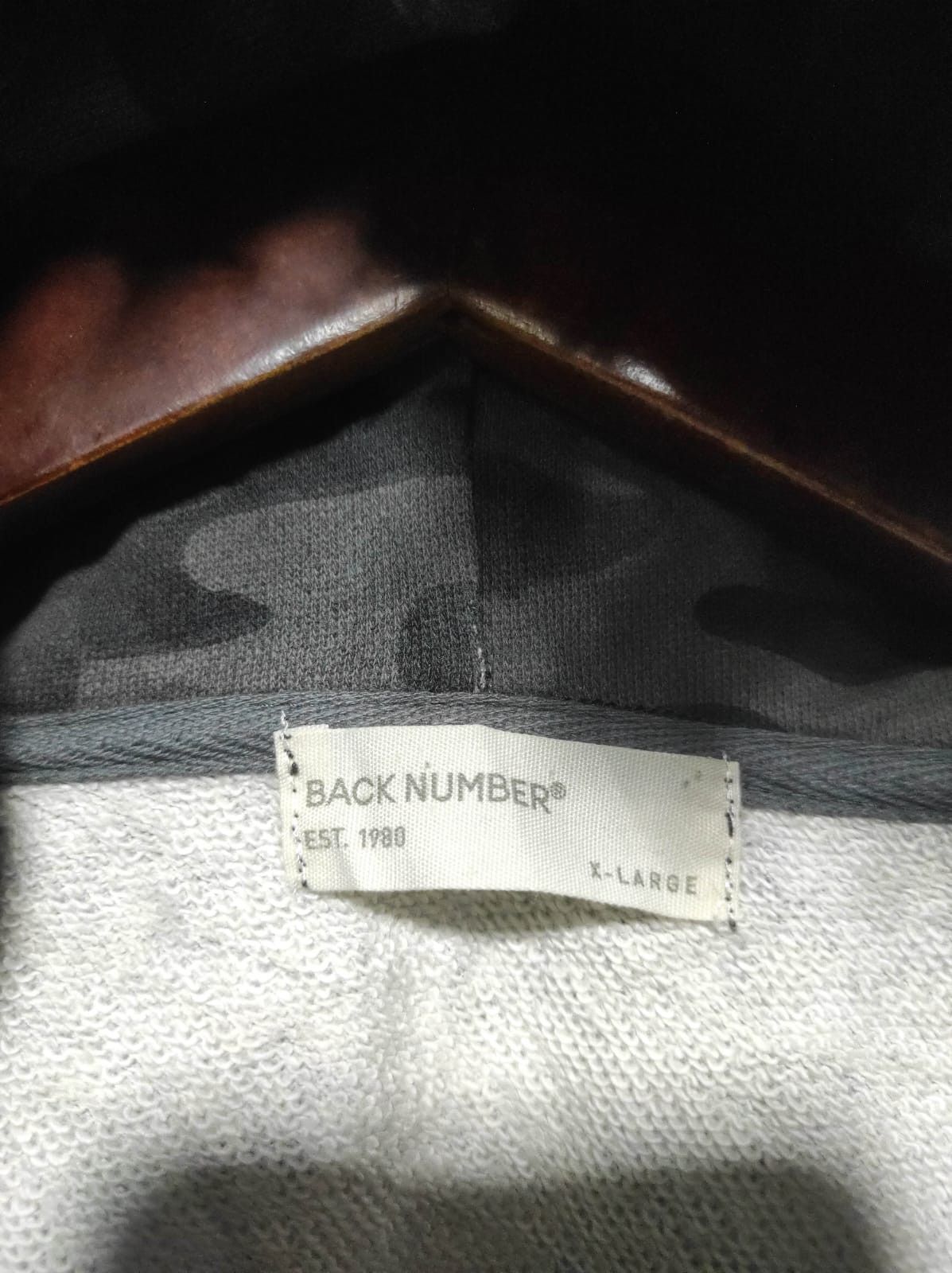 Japanese Brand Back Number Camo zip fur hoodie ifsix LGB style Size US XL / EU 56 / 4 - 8 Thumbnail