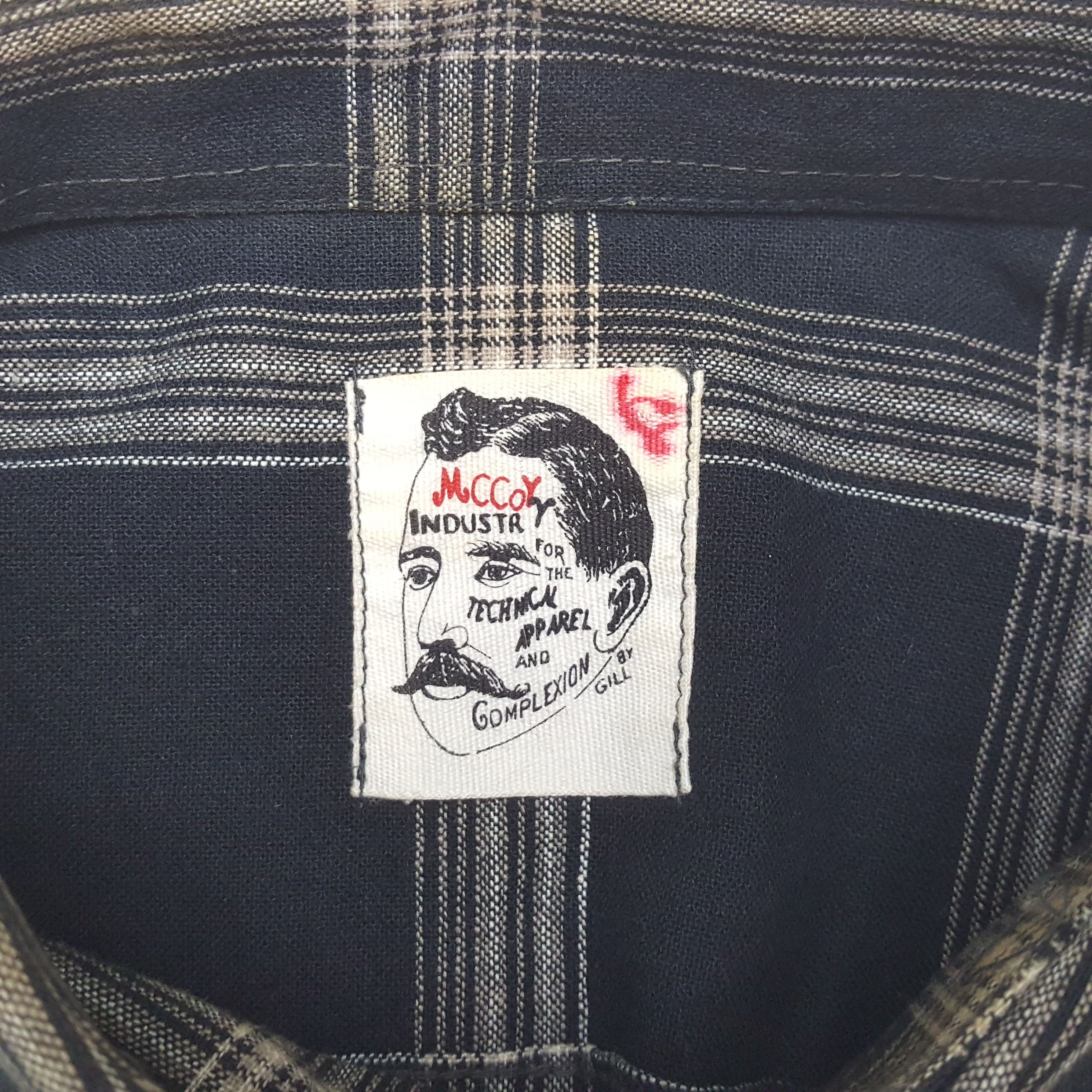 Vintage Vintage The Real Mccoy Industry Japanese Brand Shirt RR10 Size US XL / EU 56 / 4 - 4 Thumbnail