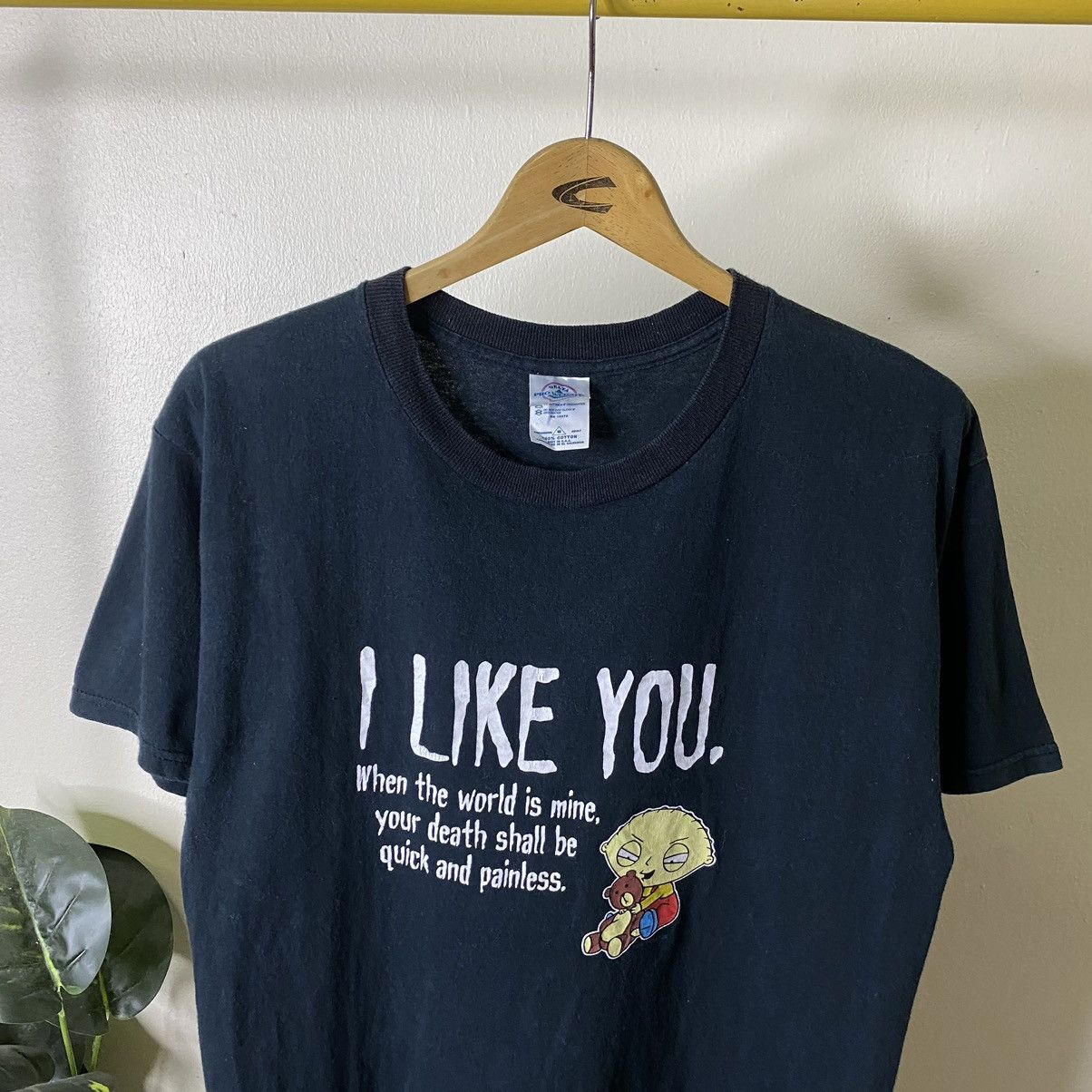 Cartoon Network Vintage Y2K Family Guy Stewie Griffin Funny Sitcom Tee Size US M / EU 48-50 / 2 - 2 Thumbnail