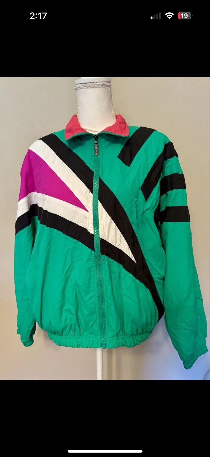 Vintage Head Tracksuit Jacket Pants women M 1980s Retro