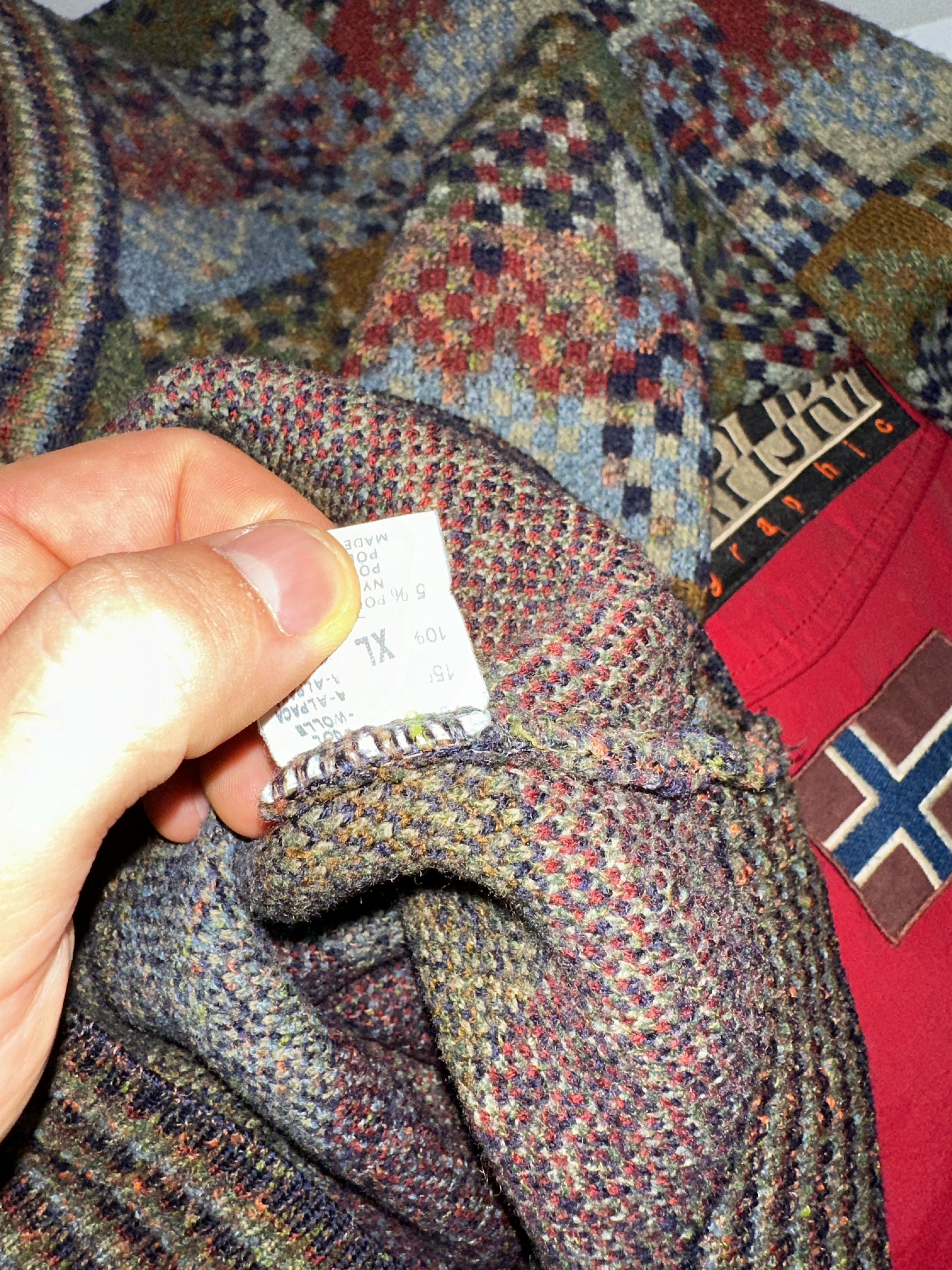 Missoni 1996 Missoni 3D Knit Jumper Retro Pullover Cosby Size XL Size US XL / EU 56 / 4 - 8 Thumbnail