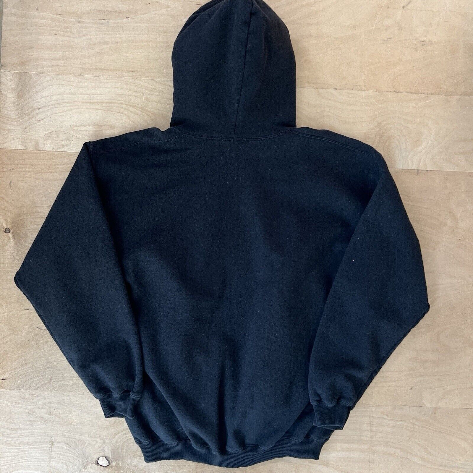 Band Tees × Vintage Vintage Carlos Santana Hoodie Large Black Hooded Pullover Size US L / EU 52-54 / 3 - 7 Thumbnail