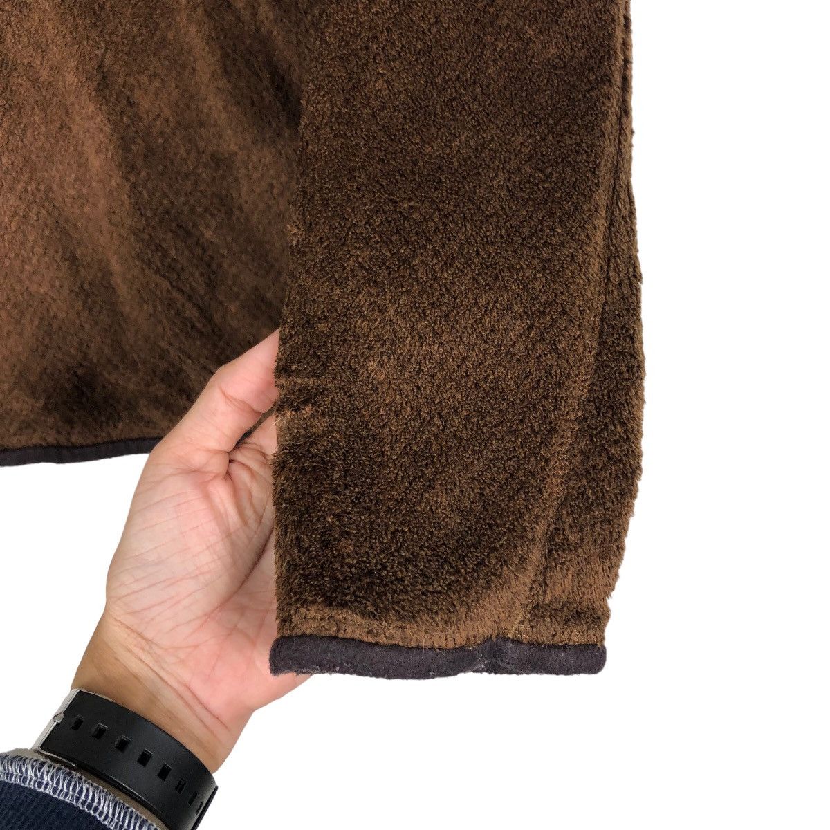 Japanese Brand 🔥Vintage Fleece Zipper Jacket Patagonia Rich Brown Size M / US 6-8 / IT 42-44 - 13 Thumbnail
