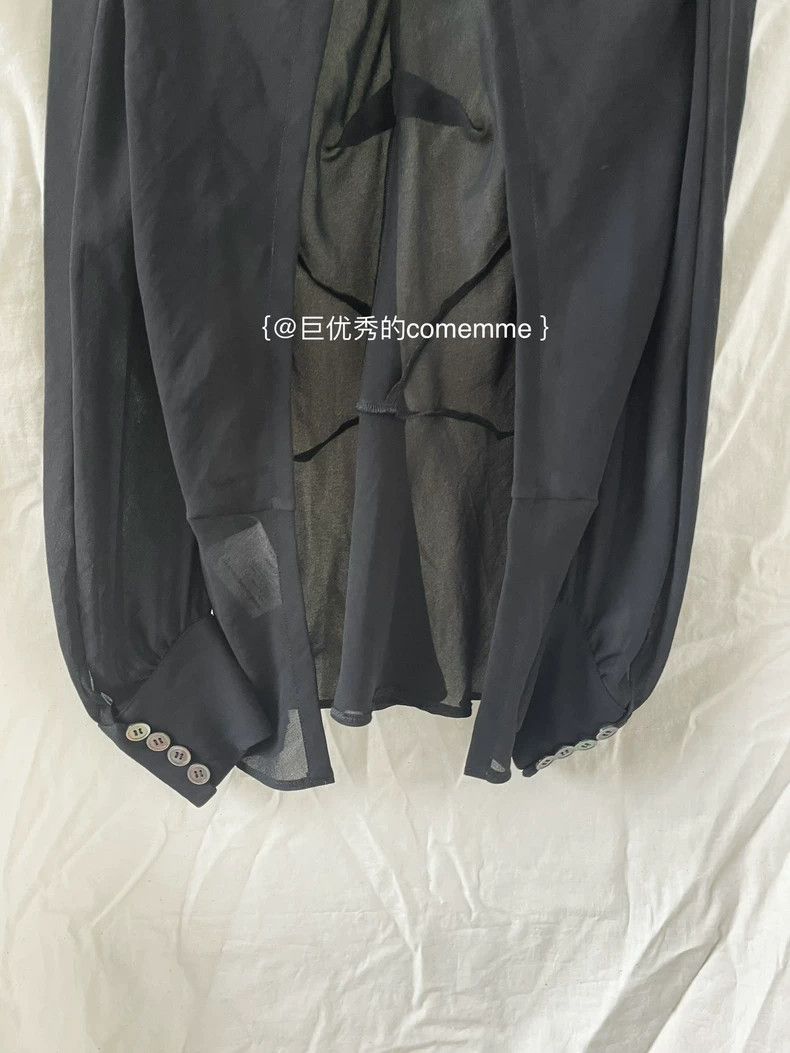 Comme des Garcons Comme Des Garcons Junya Watanabe Black yuanbao Collar Bubb Size XS / US 0-2 / IT 36-38 - 3 Thumbnail