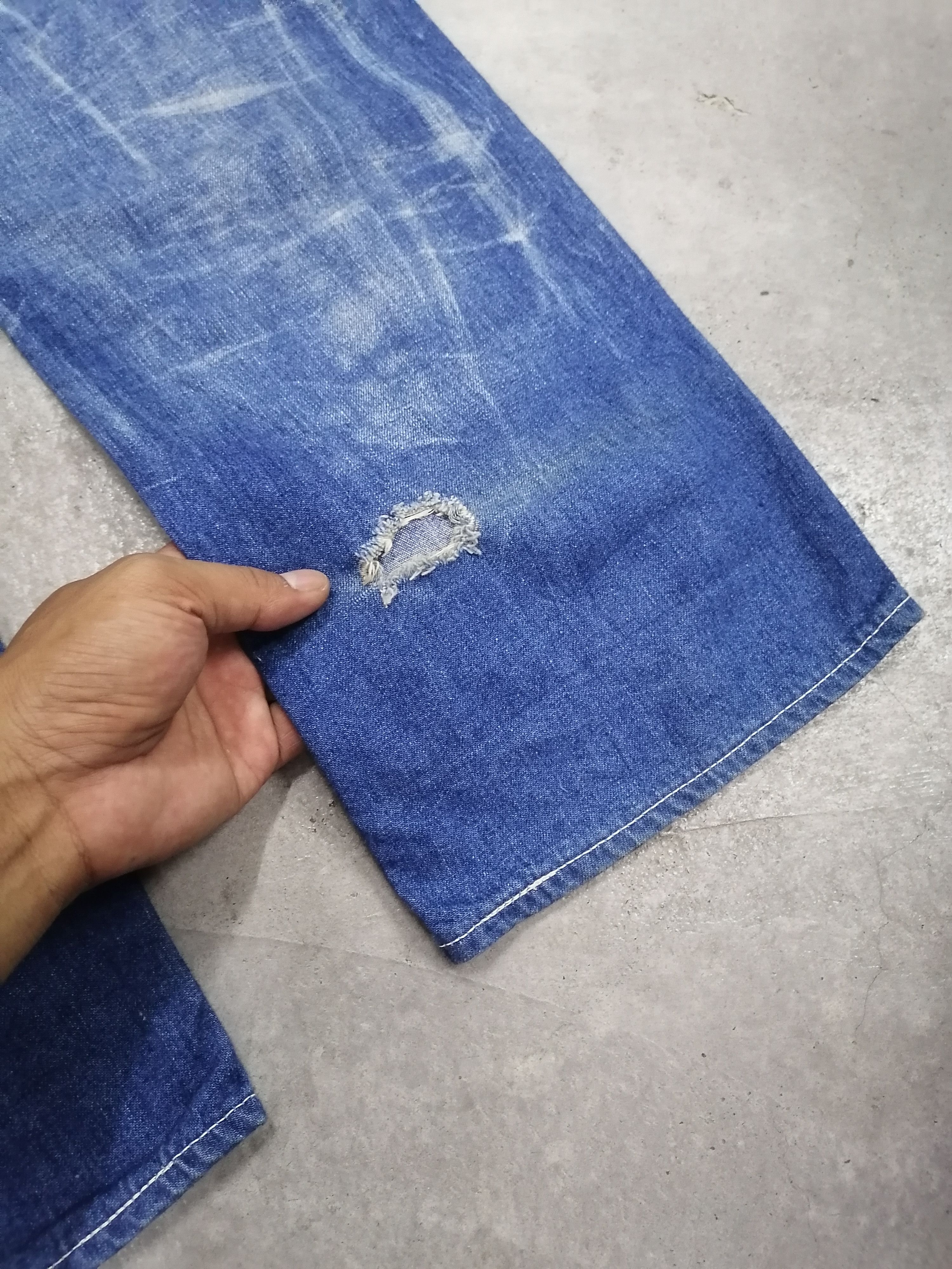 Big John × Vintage Big John Carpenter Denim Pants Size US 28 / EU 44 - 11 Thumbnail