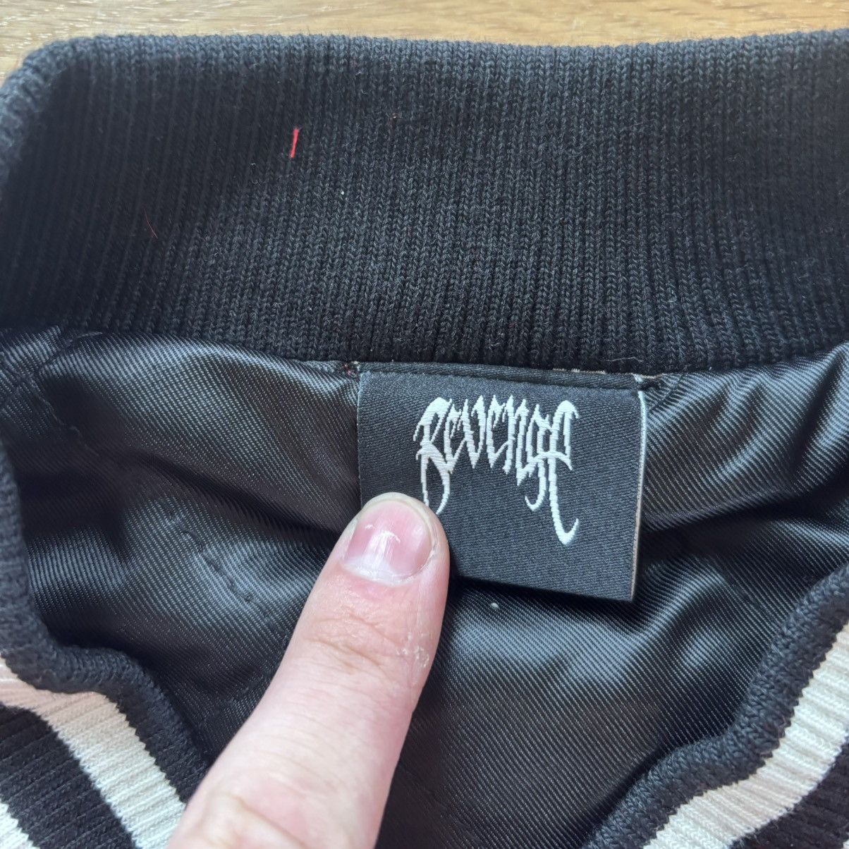 Revenge Revenge Red Varsity Skull Jacket Size US M / EU 48-50 / 2 - 7 Thumbnail