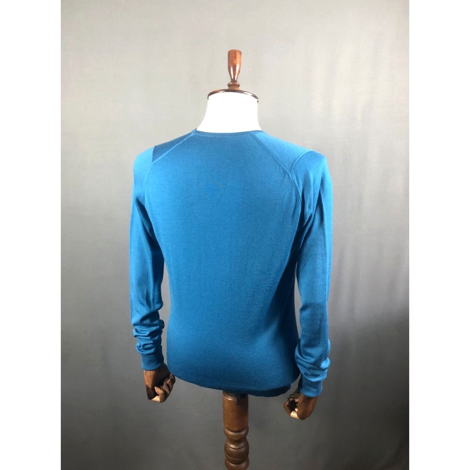 John Smedley John Smedley Wool Blue Pullover Sweater Men Size S Size US S / EU 44-46 / 1 - 3 Thumbnail