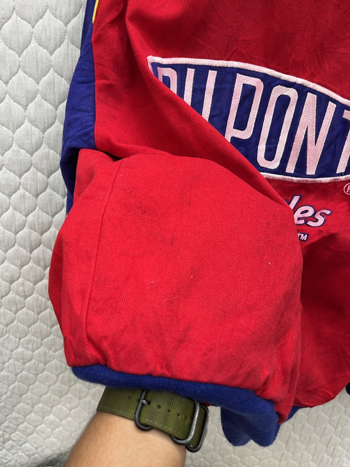 Jeff Hamilton 🔥🔥🔥STEALS JEFF HAMILTON NASCAR JACKET Size US L / EU 52-54 / 3 - 17 Thumbnail