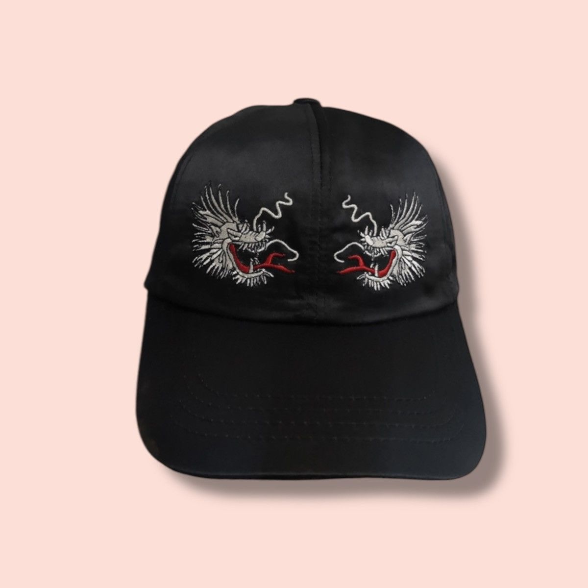 Japanese Brand × Vintage VINTAGE DOUBLE DRAGON SUKAJAN SOUVENIR CAP Size ONE SIZE - 6 Thumbnail