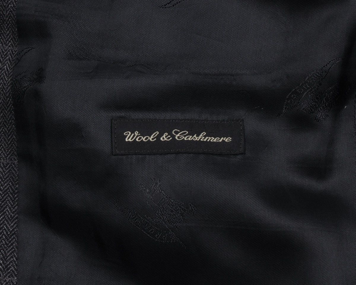 Burberry × Designer × Vintage BURBERRY Vintage Barrie-S Wool Cashmere Blend Plaid Blazer Size 50R - 20 Thumbnail