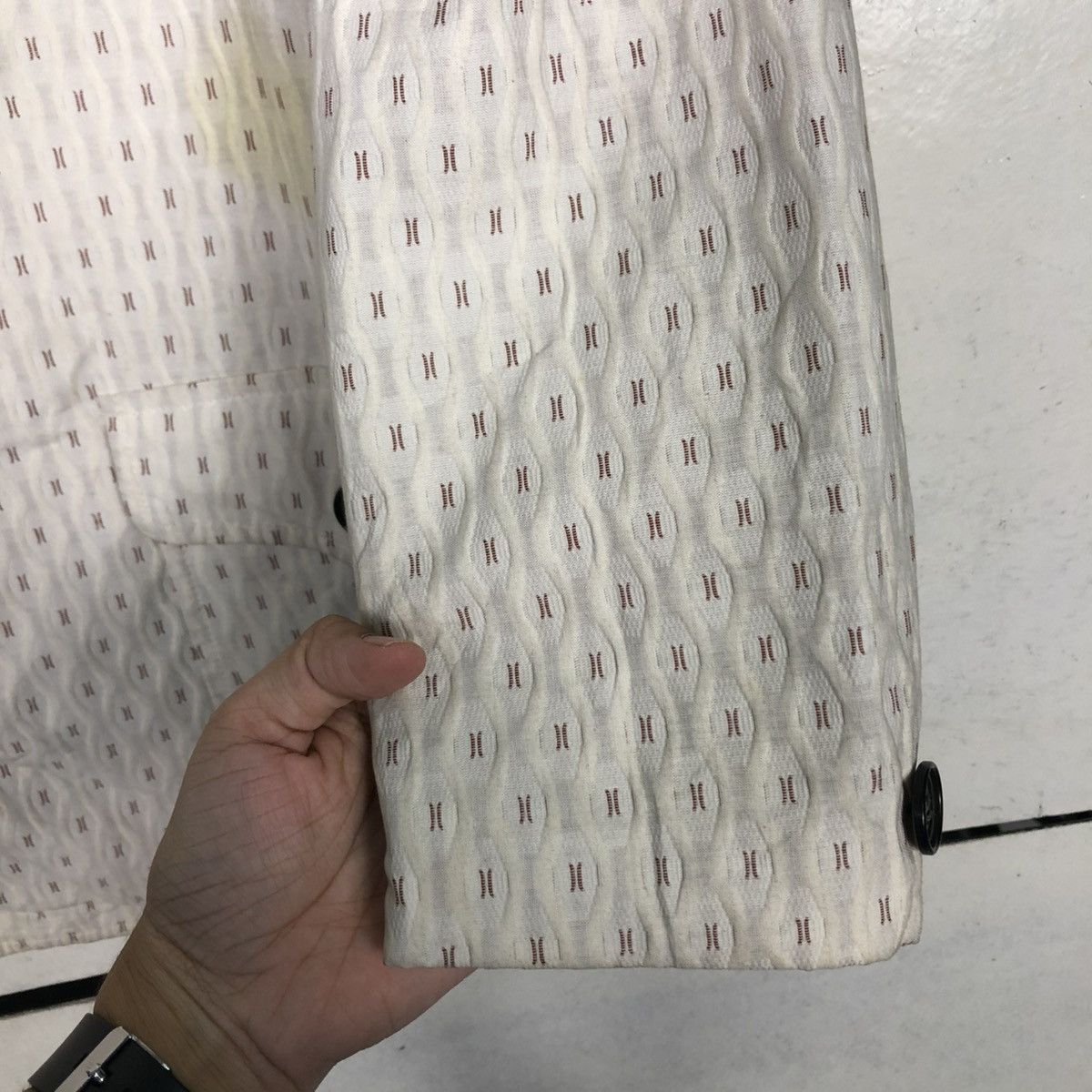 Japanese Brand 🔥VINTAGE CHORE JACKET POLKADOT ANGELO ISSEY MIYAKE Size US M / EU 48-50 / 2 - 16 Thumbnail