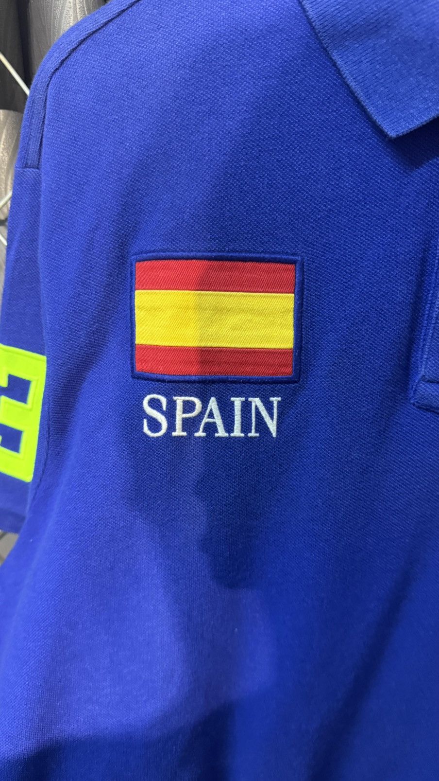 Polo Ralph Lauren VINTAGE POLO RALPH LAUREN SPAIN BIG PONY CUSTOM FIT Size US XL / EU 56 / 4 - 6 Thumbnail