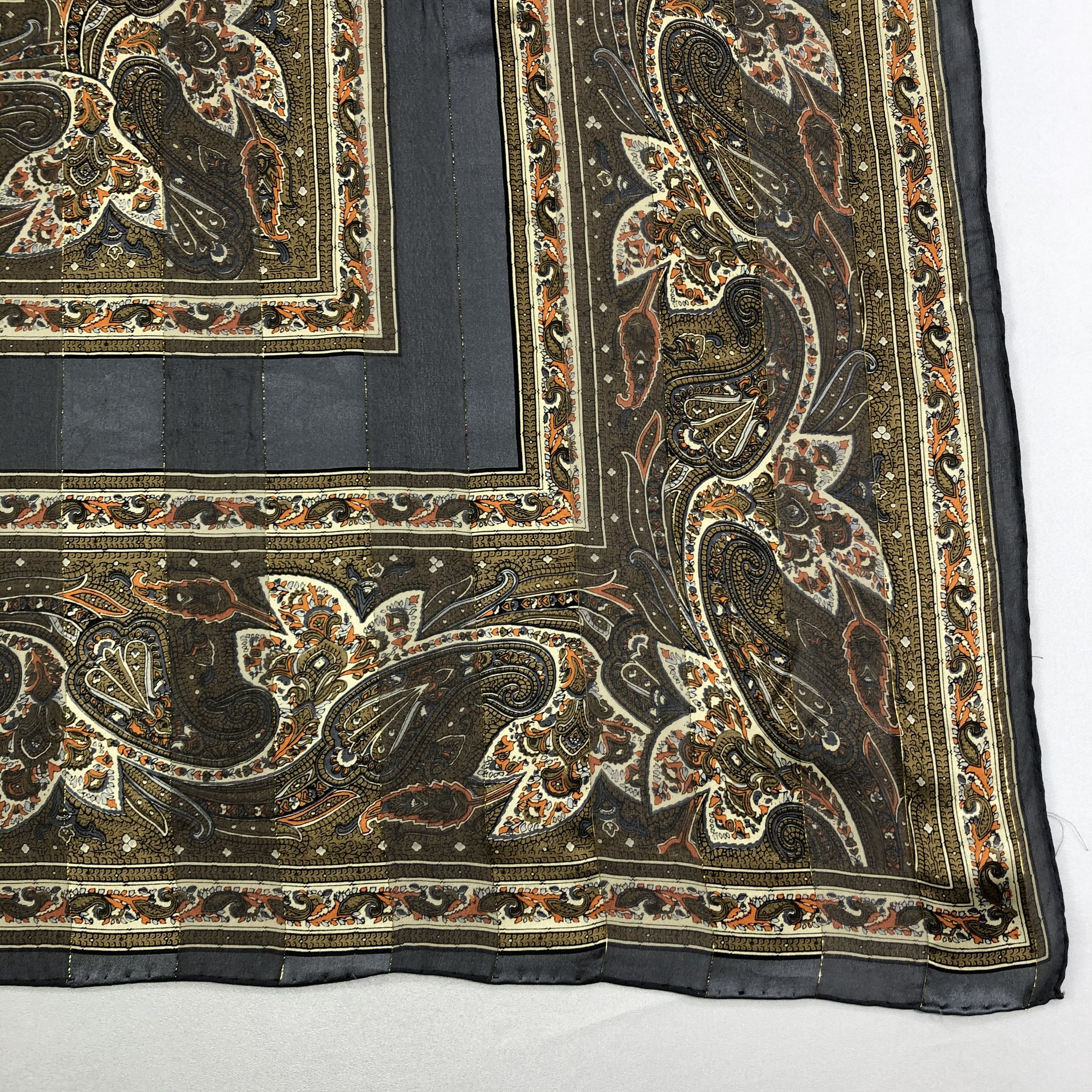 Vintage Vintage Silk Scarf Size ONE SIZE - 3 Thumbnail