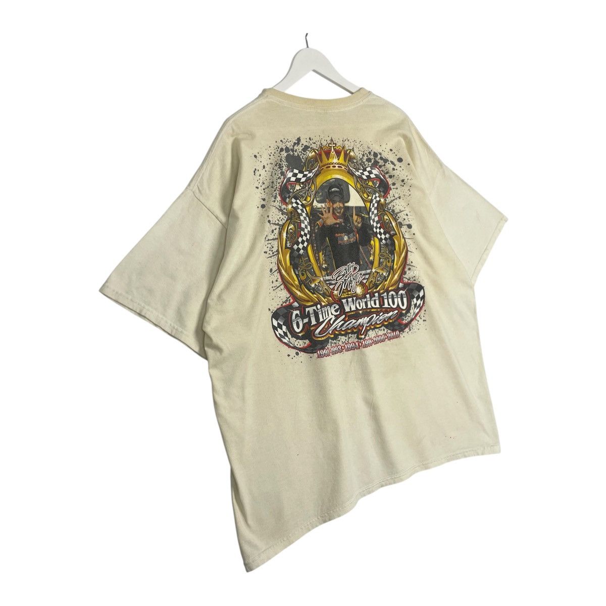 Designer × Vintage Vintage 6 - time world 100 champion Size US XL / EU 56 / 4 - 6 Thumbnail